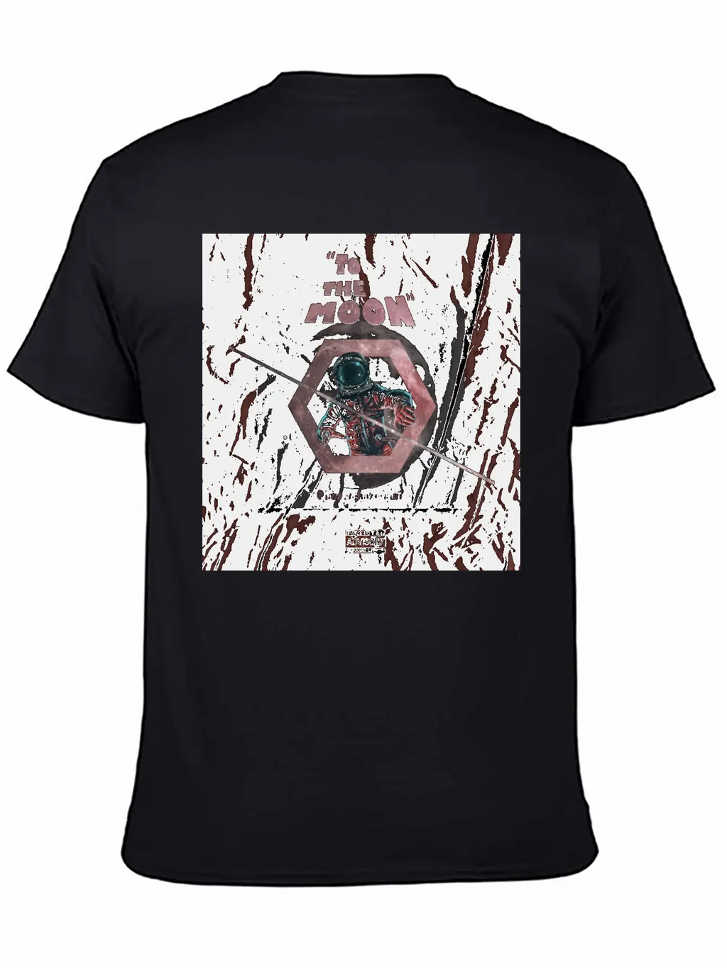 TO THE MOON Essential Cotton Tee For Daily Outfits – Unisex Style