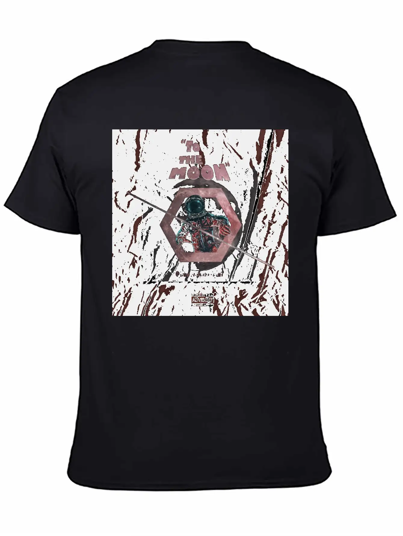 TO THE MOON Essential Cotton Tee For Daily Outfits – Unisex Style