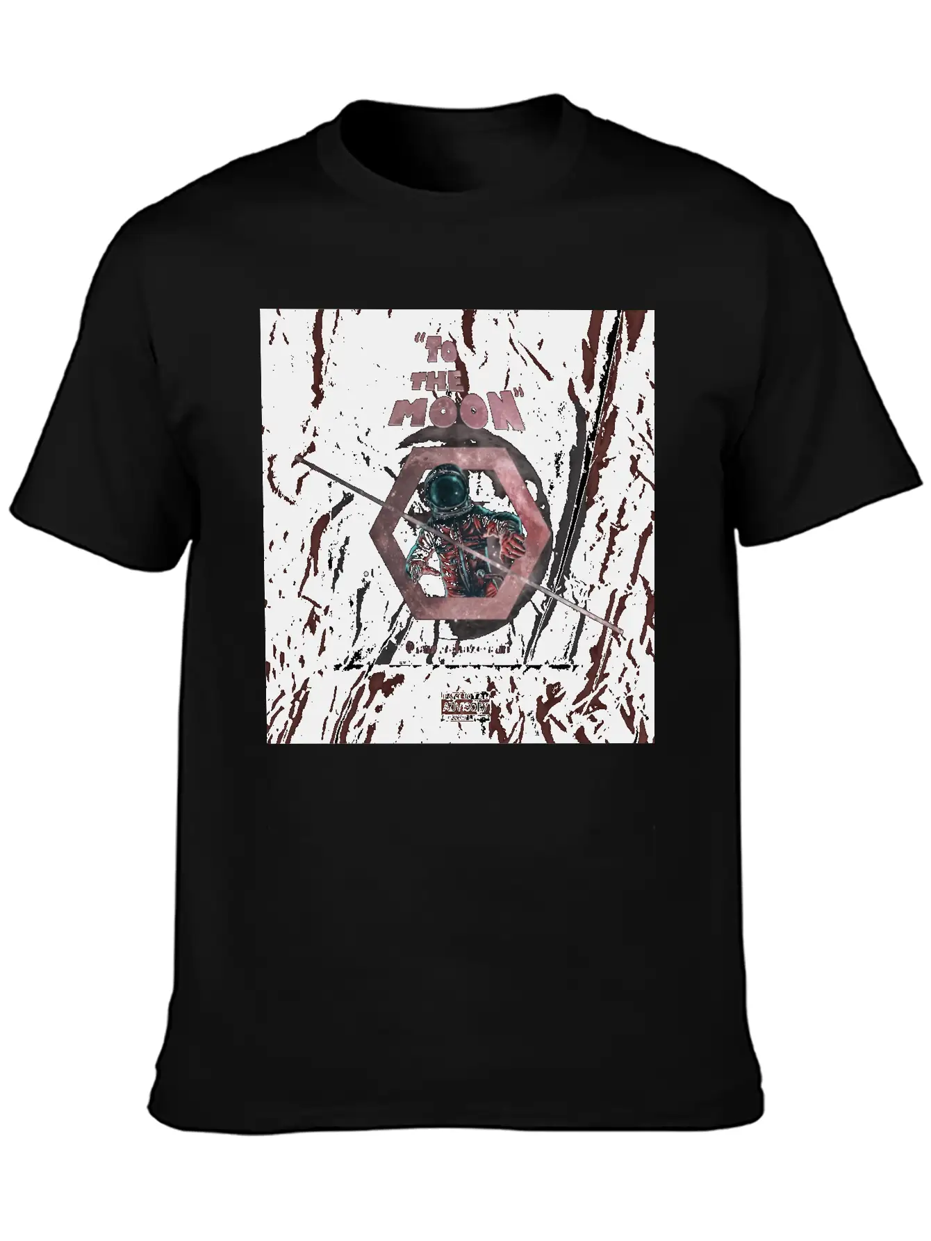 TO THE MOON Essential Cotton Tee For Daily Outfits – Unisex Style