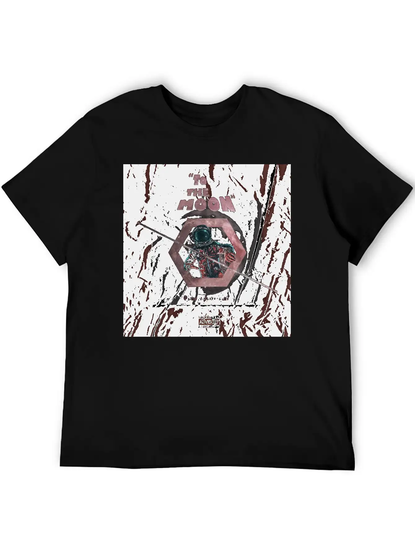 TO THE MOON Essential Cotton Tee For Daily Outfits – Unisex Style
