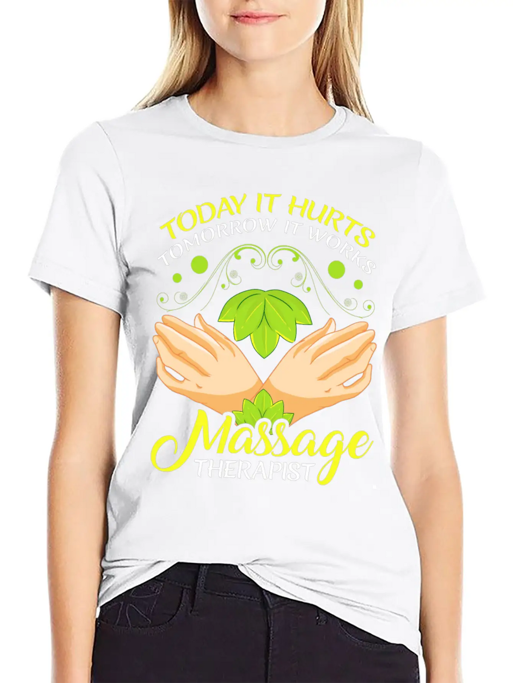 Today It Hurts Tomorrow It Works Massage Therapist Unisex Casual T-Shirt – Clean Design For Daily Comfort