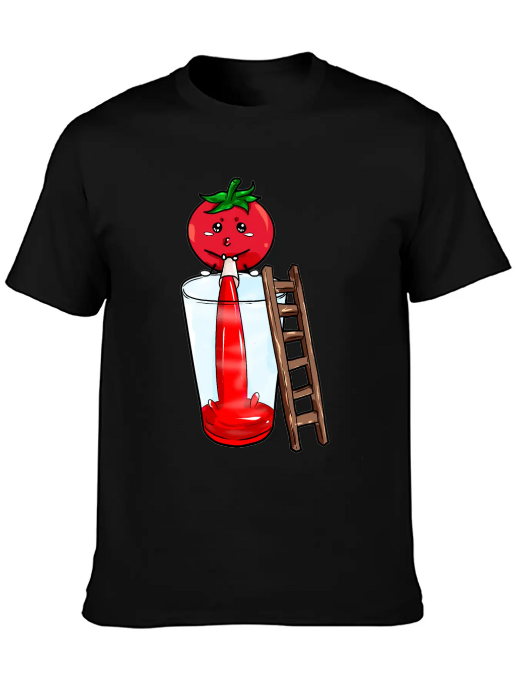 Tomato Pees Tomatojuice Unisex Casual T-Shirt – Clean Design For Daily Comfort