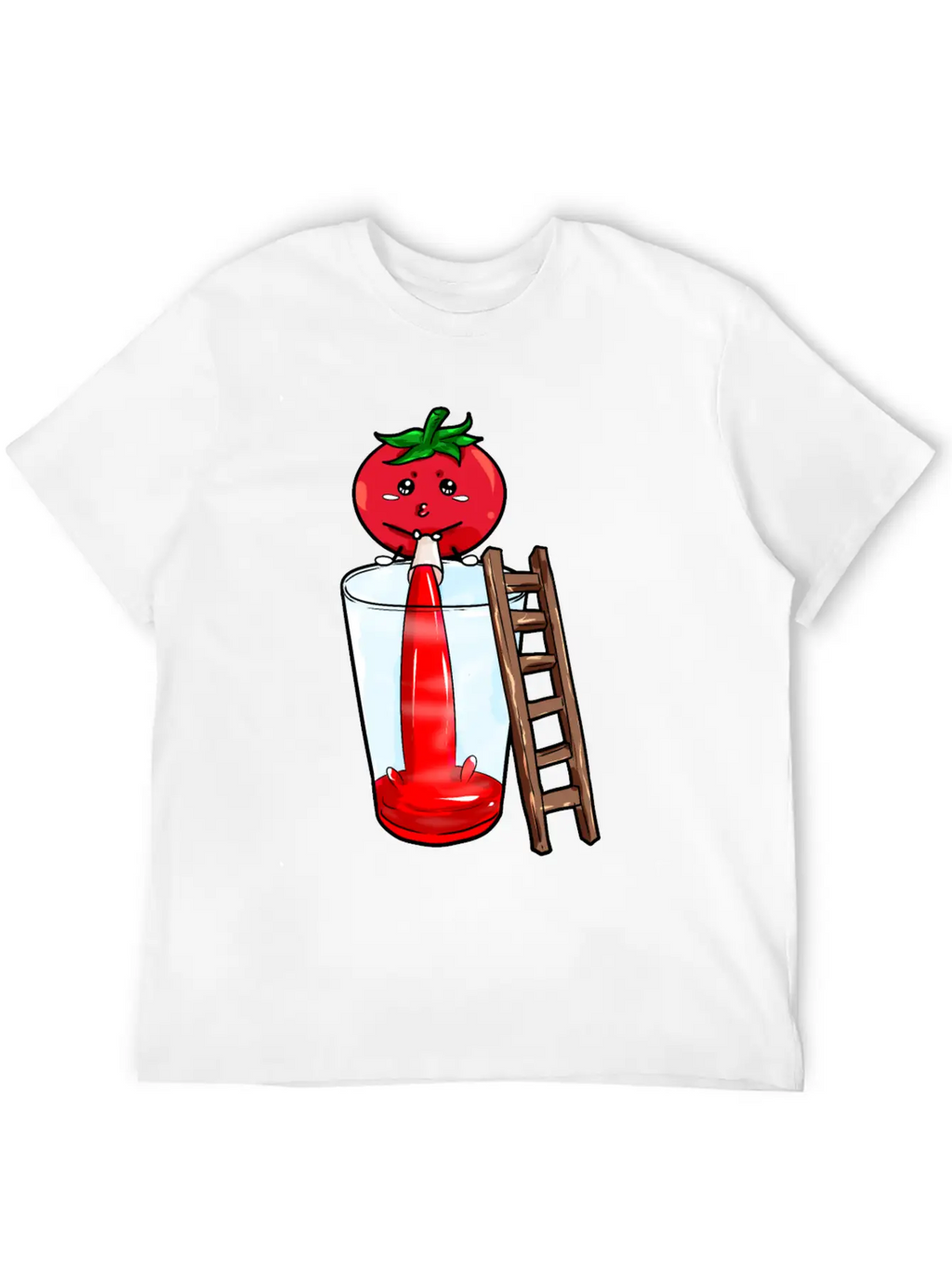 Tomato Pees Tomatojuice Unisex Casual T-Shirt – Clean Design For Daily Comfort