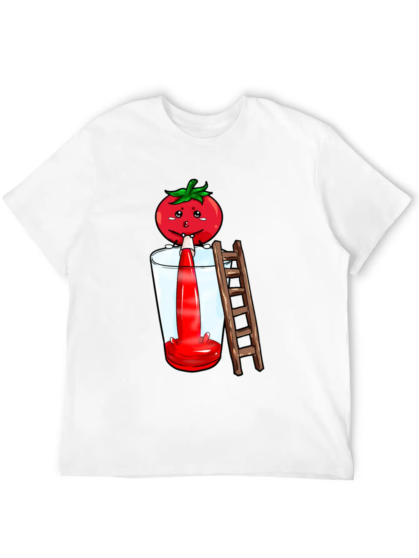 Tomato Pees Tomatojuice Unisex Casual T-Shirt – Clean Design For Daily Comfort