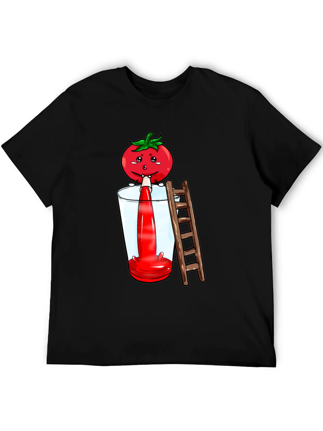Tomato Pees Tomatojuice Unisex Casual T-Shirt – Clean Design For Daily Comfort