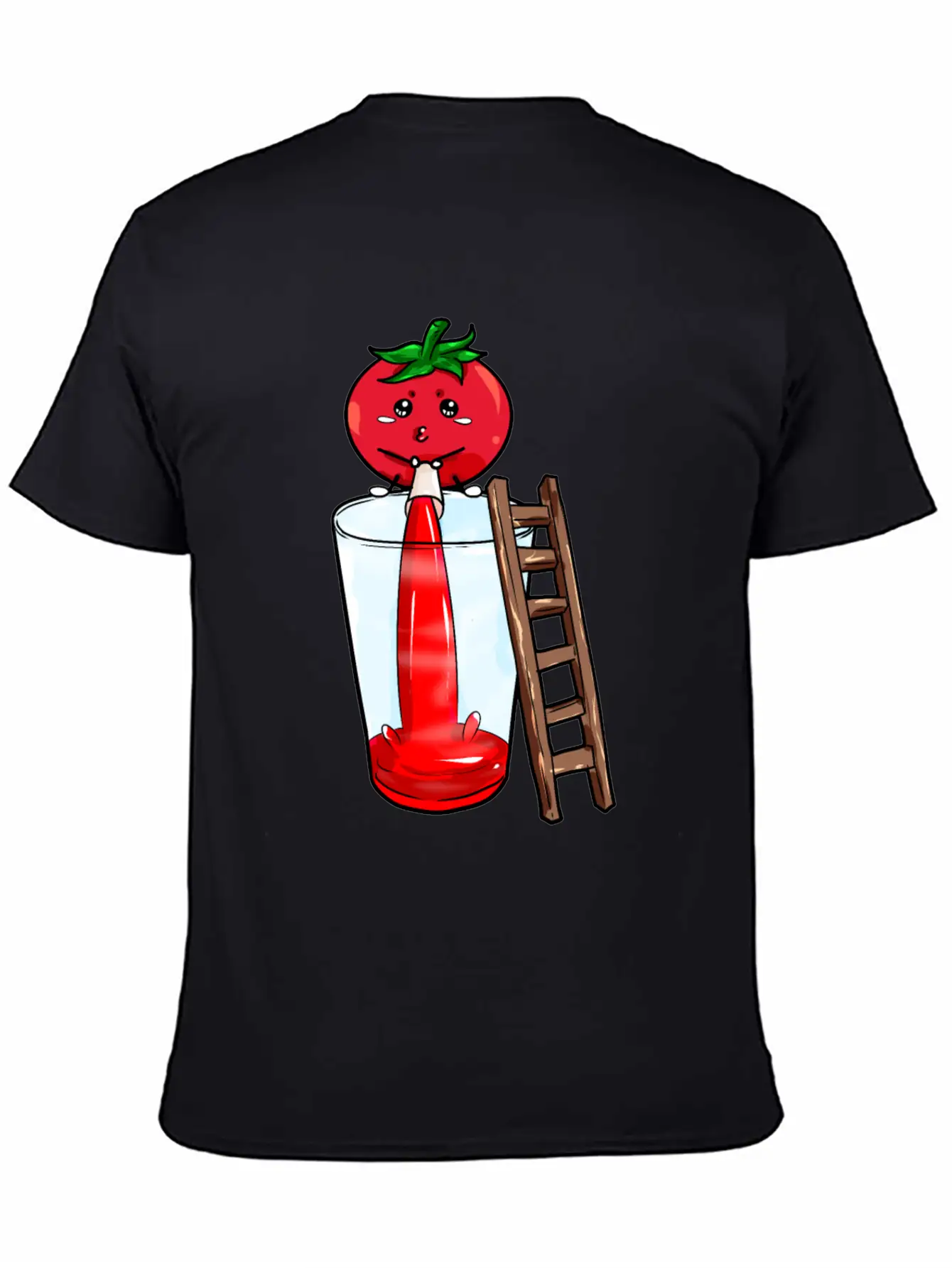 Tomato Pees Tomatojuice Unisex Casual T-Shirt – Clean Design For Daily Comfort