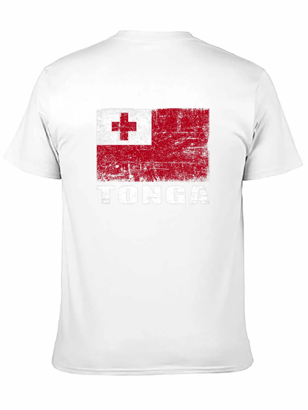 Tonga Flag Grunge Country Flag Tonga Unisex Casual T-Shirt – Clean Design For Daily Comfort