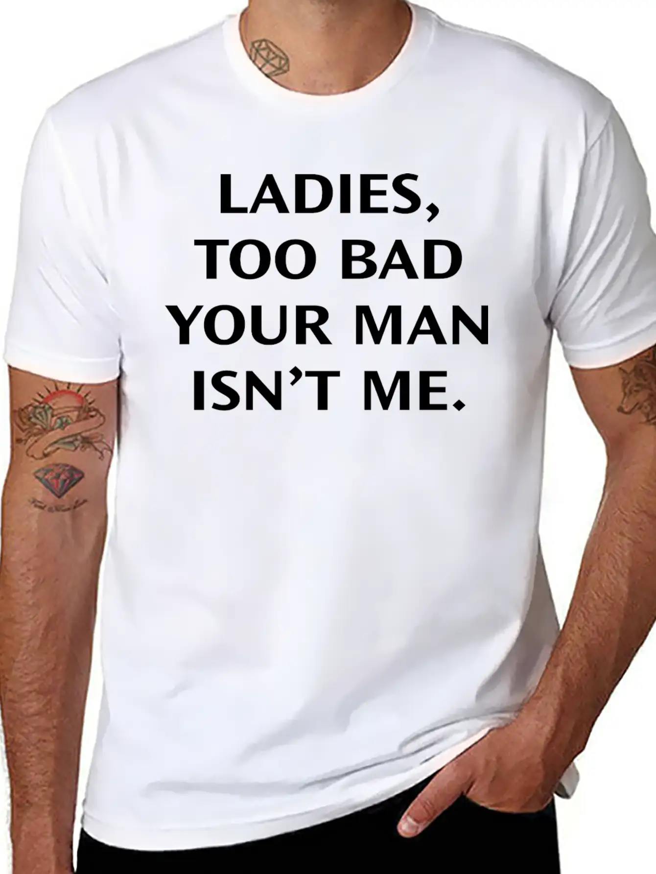 Too Bad Ladies Classic Cotton Tee – Unisex Comfort For Any Season