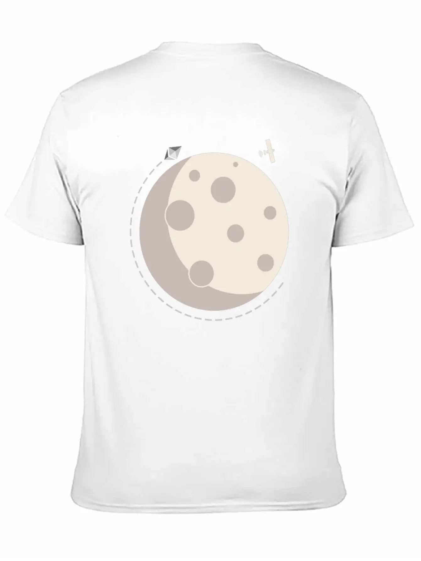 Too The Moon Satelite Ethereum Digital Crypto Essential Cotton Tee For Daily Outfits – Unisex Style
