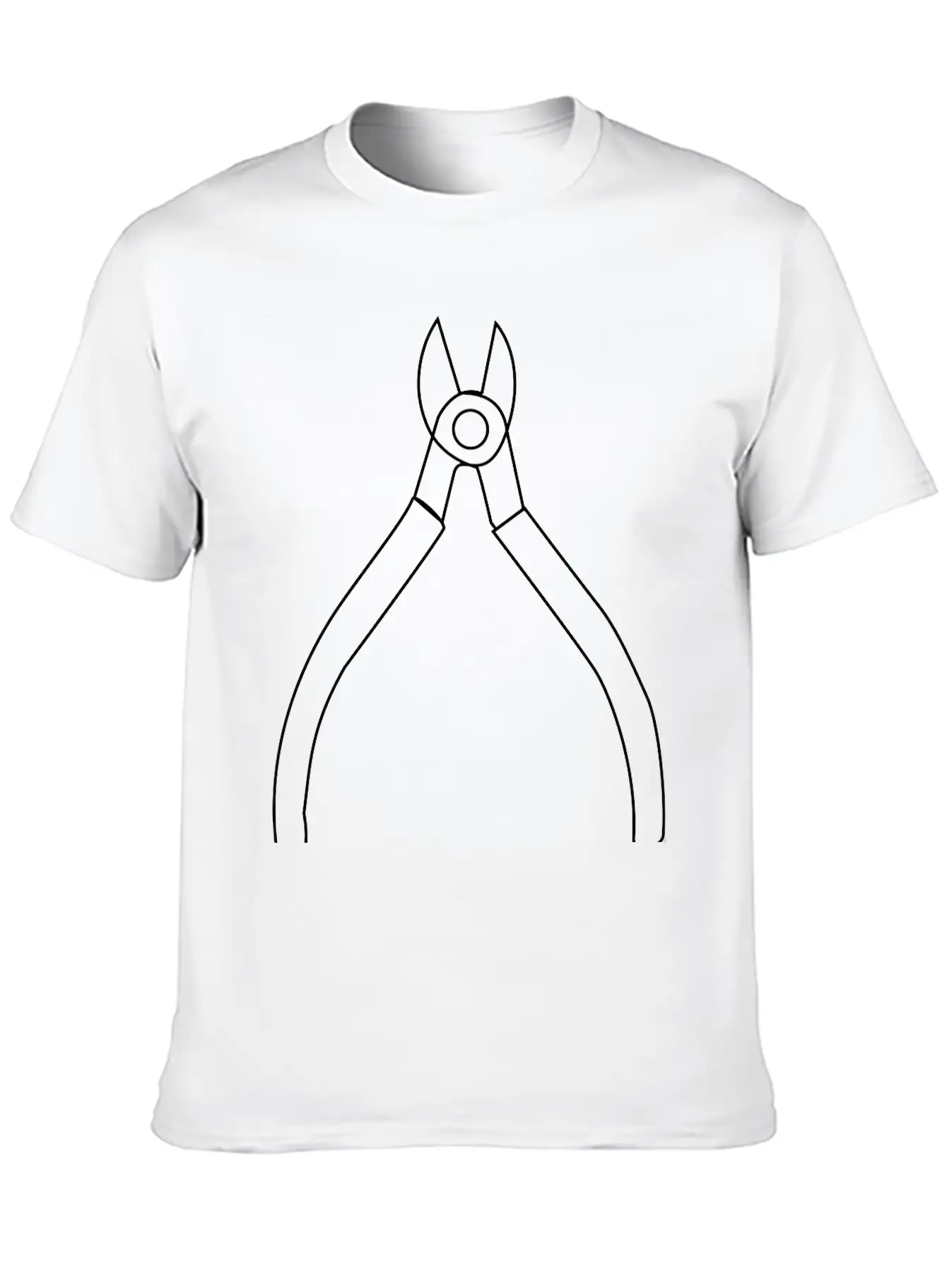 Tool Wire Cutter Drawing Coloring Classic Cotton Tee – Unisex Comfort For Any Season