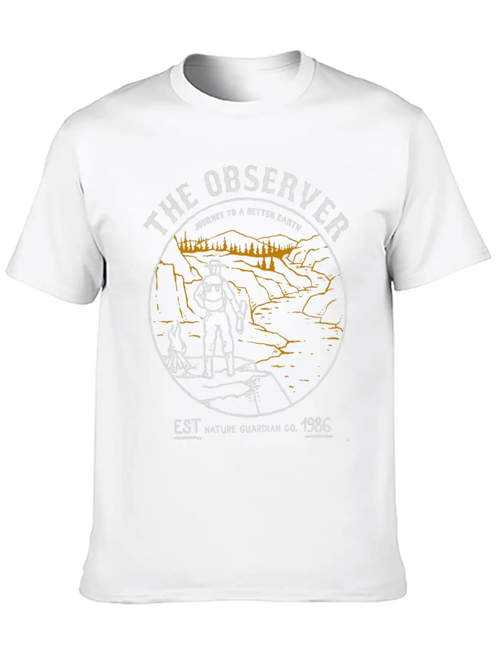 Top Hill Essential Cotton Tee For Daily Outfits – Unisex Style