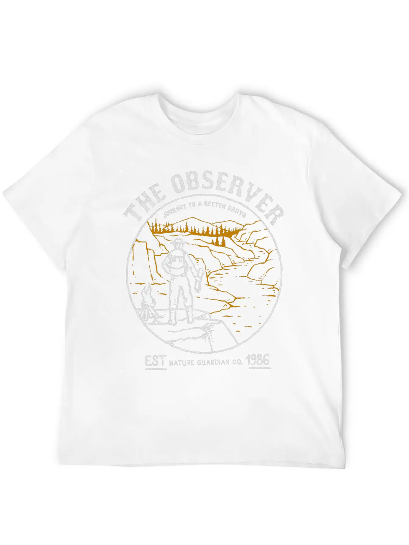 Top Hill Essential Cotton Tee For Daily Outfits – Unisex Style