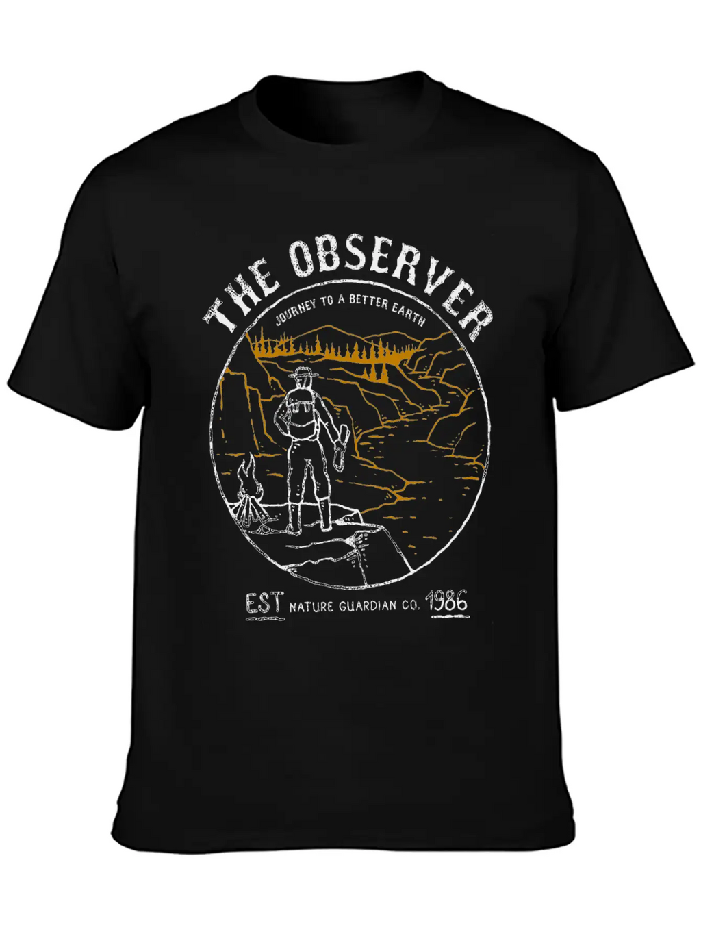 Top Hill Essential Cotton Tee For Daily Outfits – Unisex Style