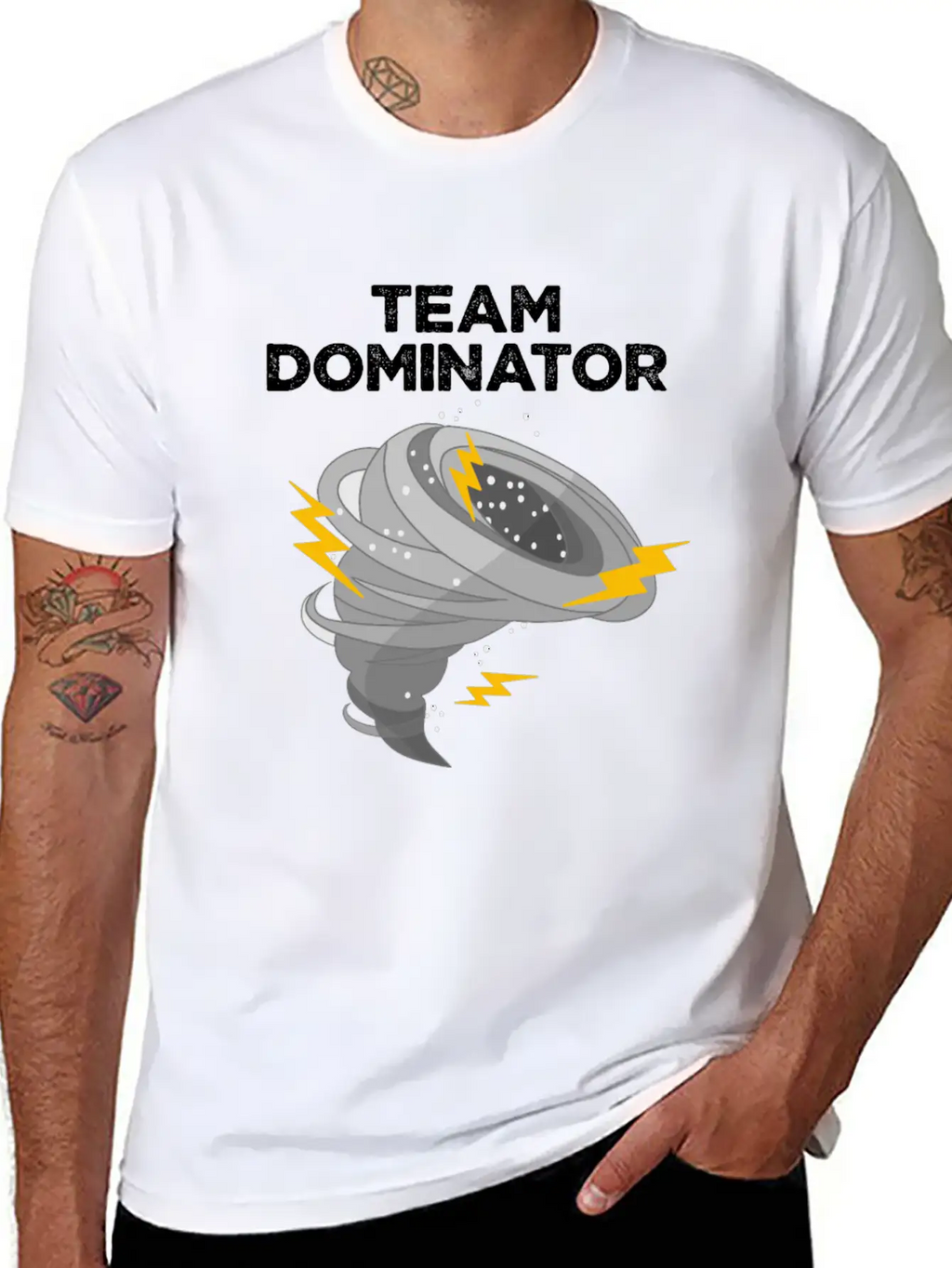Tornado Basic Graphic T-Shirt – Daily Comfort In Soft Cotton