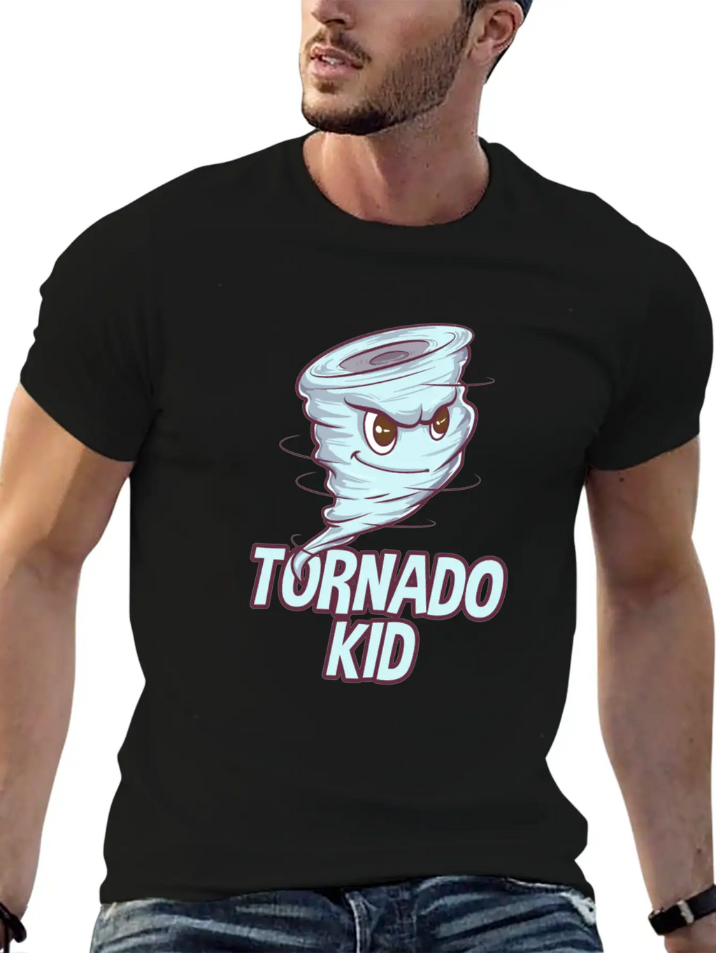 Tornado Kid Weather Storm Forecaster Meteorologist Classic Cotton Tee – Unisex Comfort For Any Season