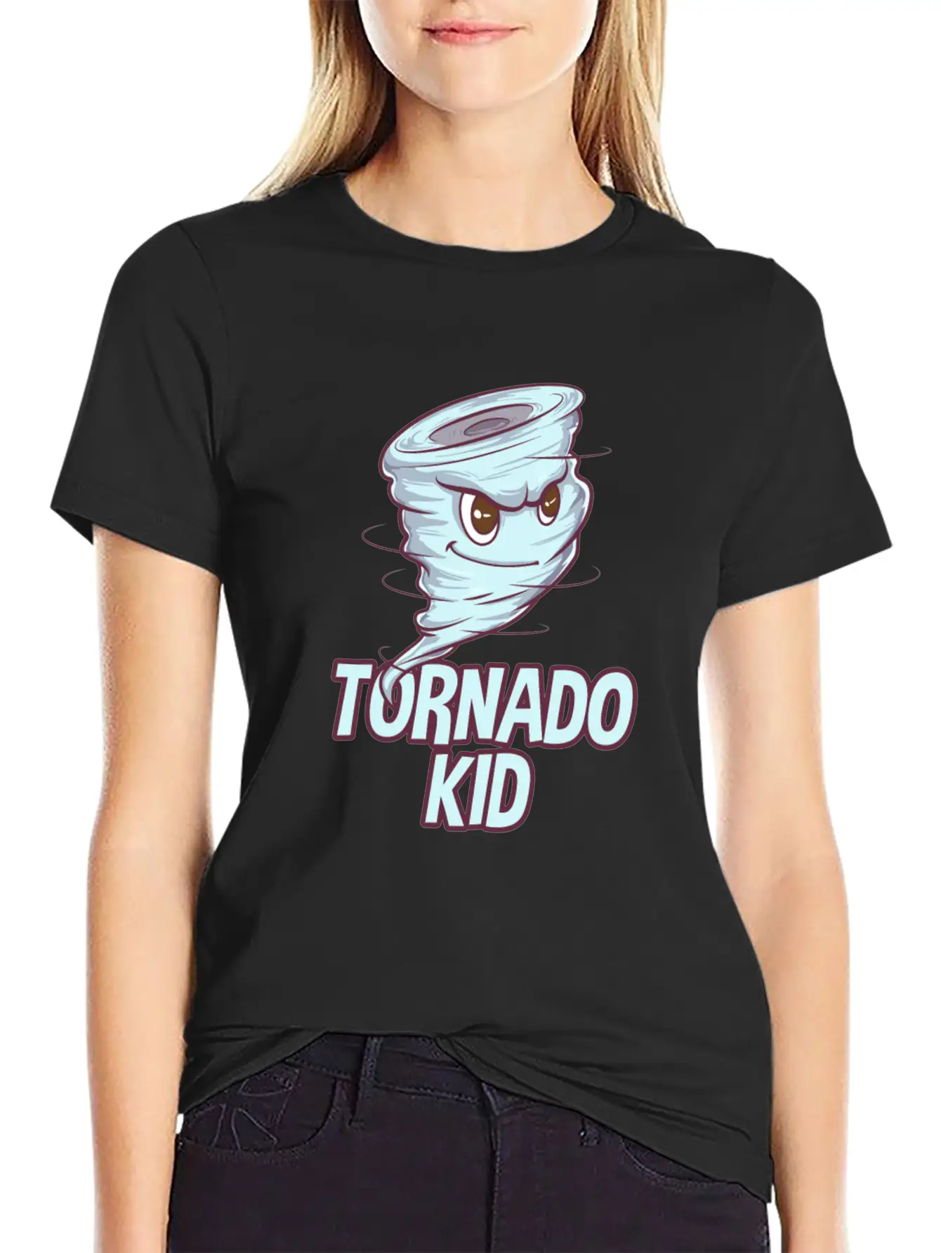 Tornado Kid Weather Storm Forecaster Meteorologist Classic Cotton Tee – Unisex Comfort For Any Season