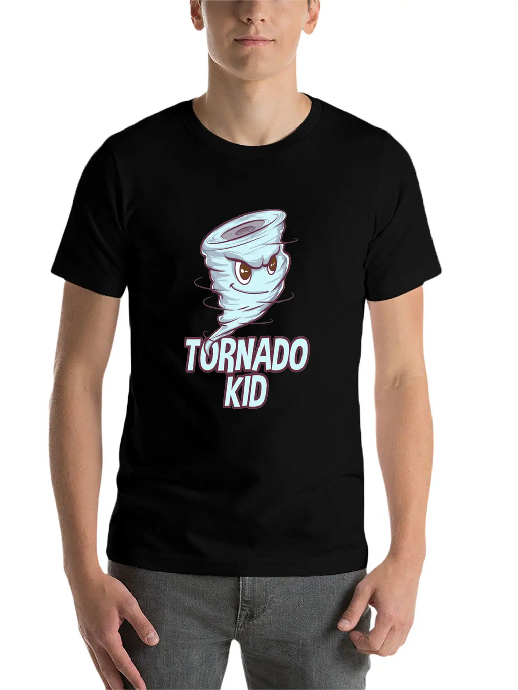 Tornado Kid Weather Storm Forecaster Meteorologist Classic Cotton Tee – Unisex Comfort For Any Season