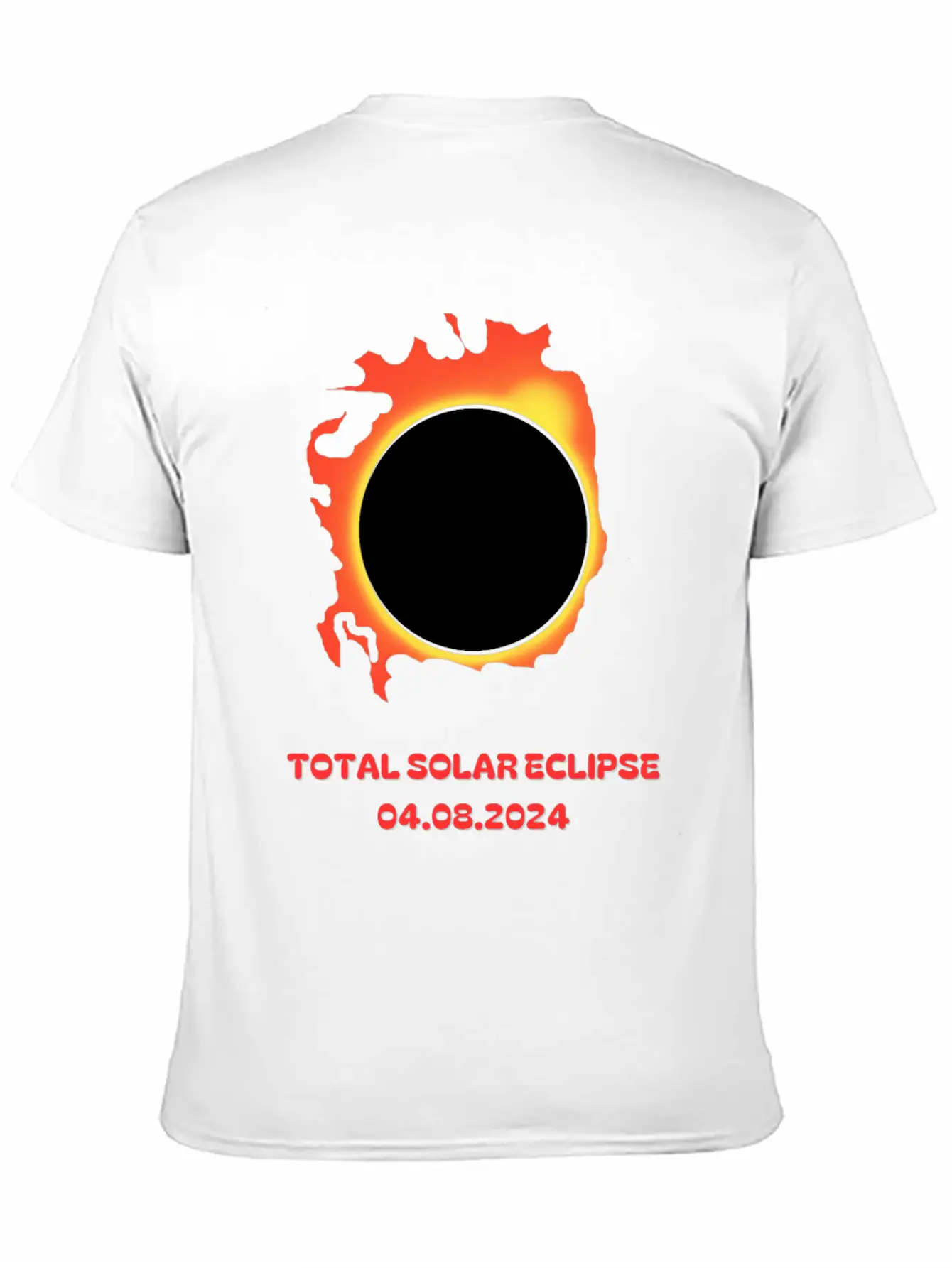 Total Solar Eclipse 2024 T-Shirt Classic Cotton Tee – Unisex Comfort For Any Season