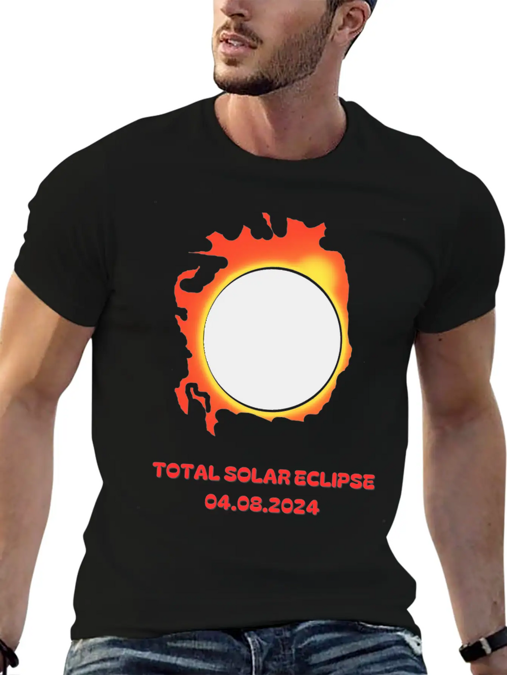 Total Solar Eclipse 2024 T-Shirt Classic Cotton Tee – Unisex Comfort For Any Season