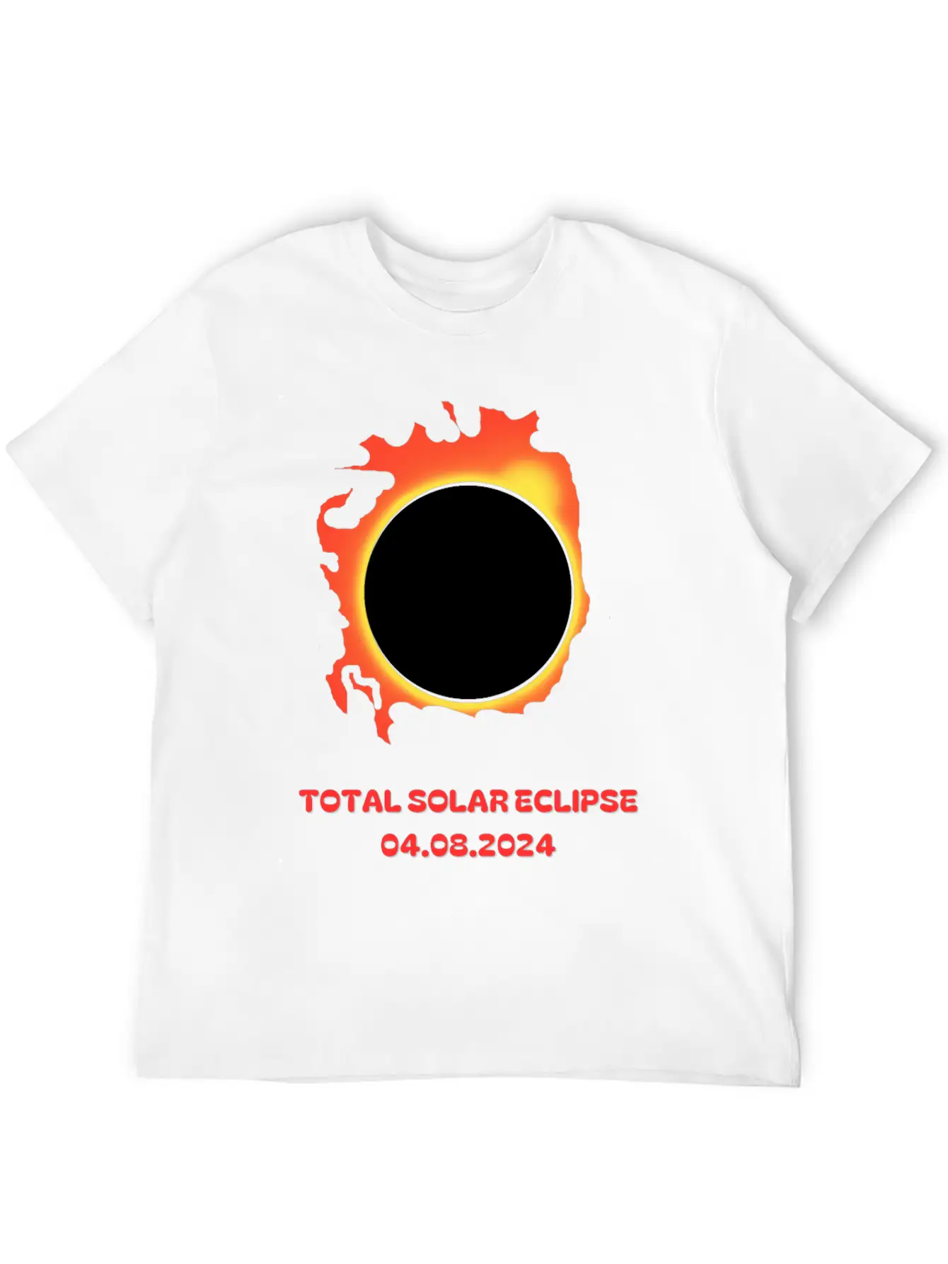 Total Solar Eclipse 2024 T-Shirt Classic Cotton Tee – Unisex Comfort For Any Season