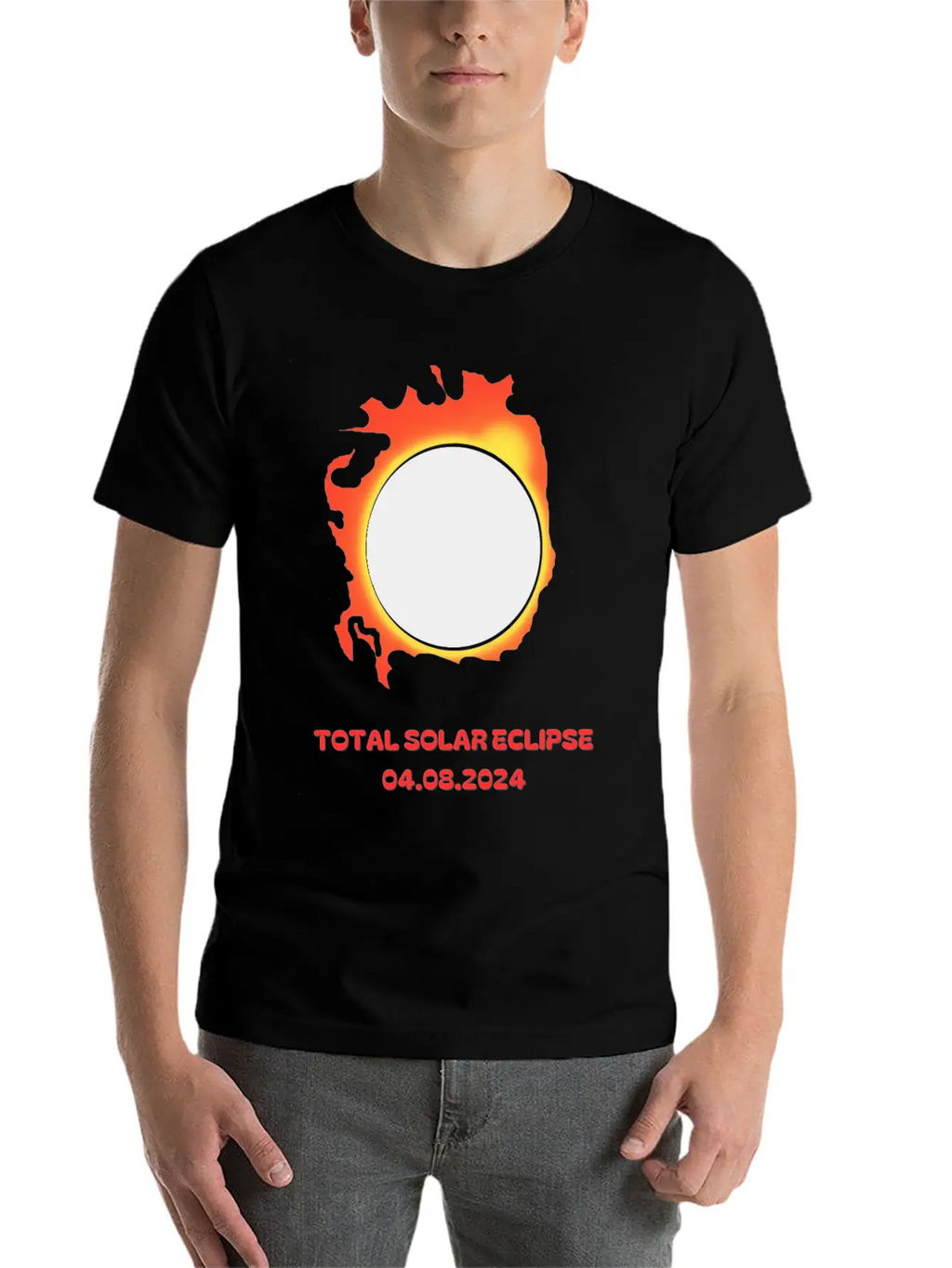 Total Solar Eclipse 2024 T-Shirt Classic Cotton Tee – Unisex Comfort For Any Season