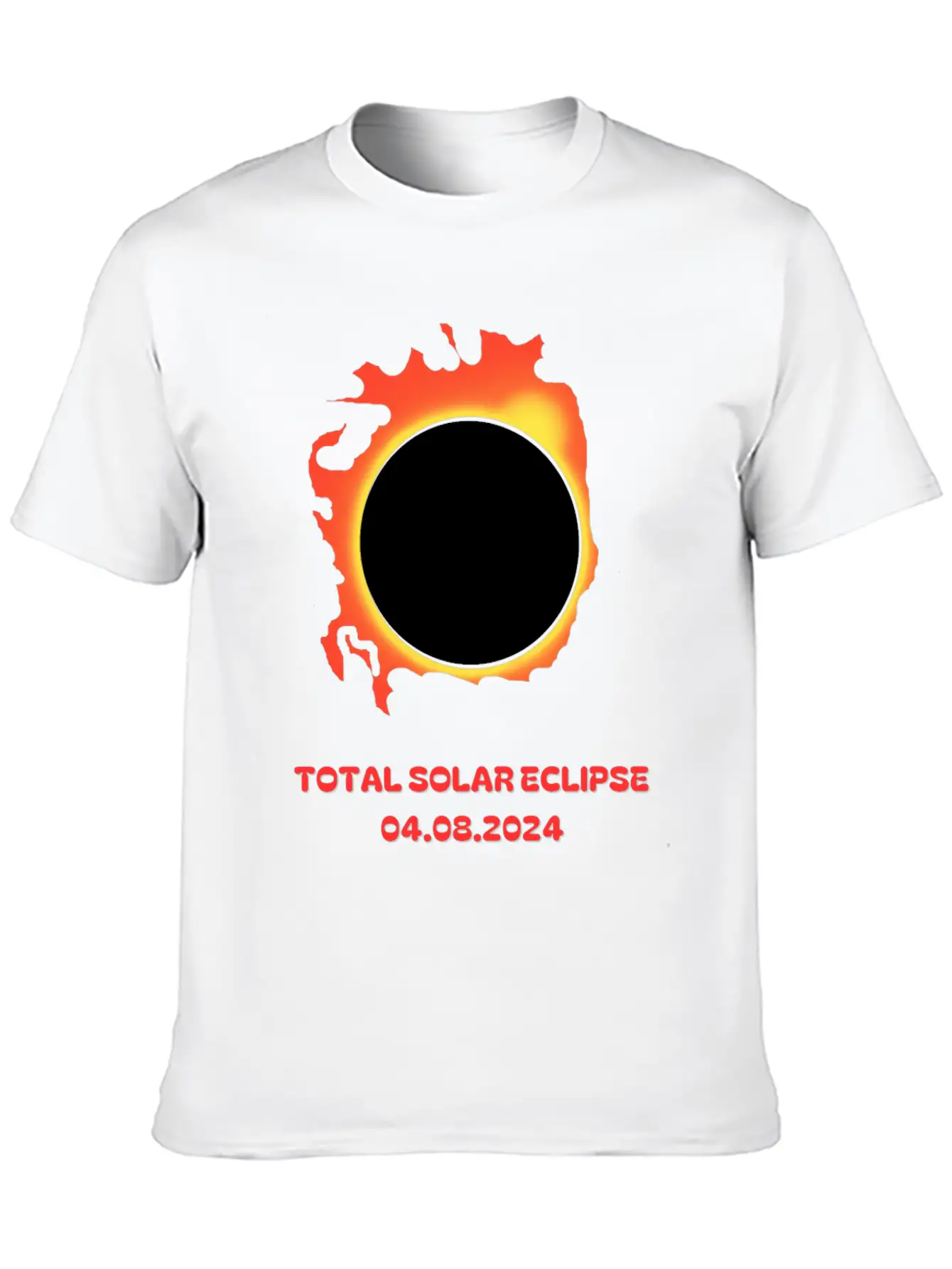 Total Solar Eclipse 2024 T-Shirt Classic Cotton Tee – Unisex Comfort For Any Season