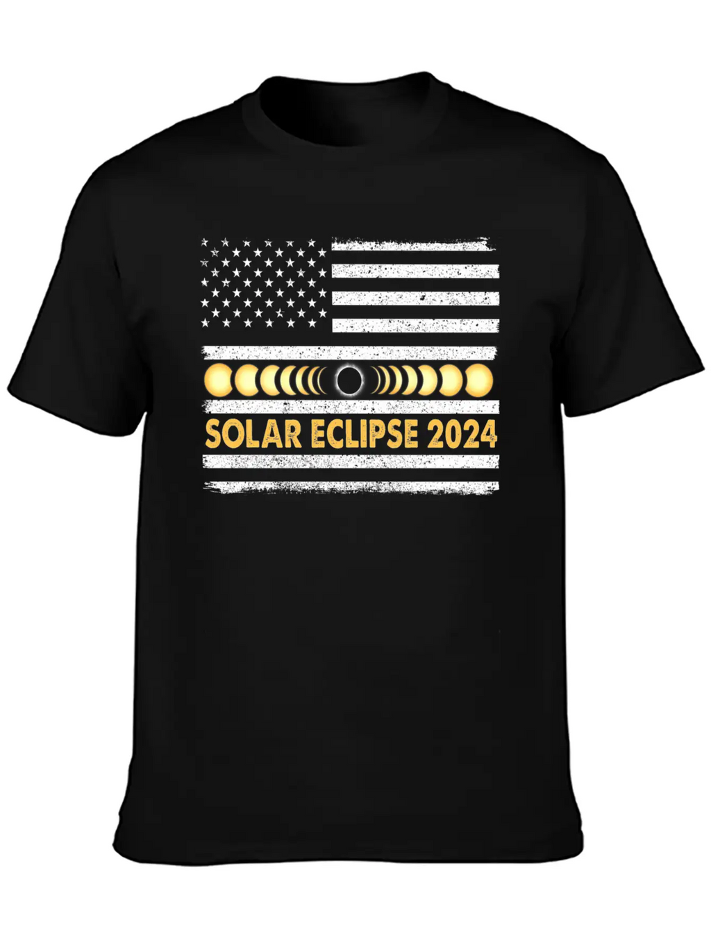 Total Solar Eclipse 2024 Totality Phases Us Classic Cotton Tee – Unisex Comfort For Any Season