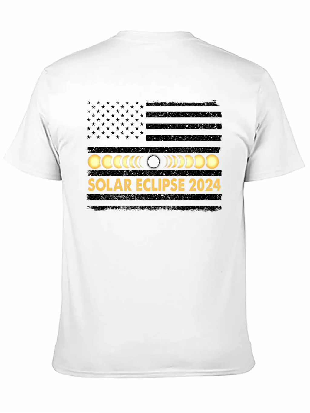 Total Solar Eclipse 2024 Totality Phases Us Classic Cotton Tee – Unisex Comfort For Any Season