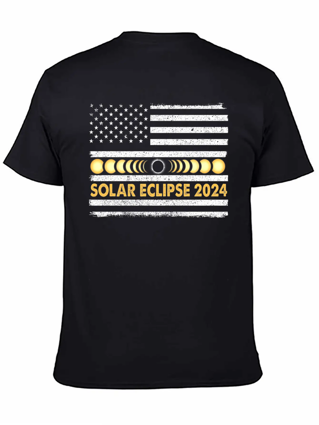 Total Solar Eclipse 2024 Totality Phases Us Classic Cotton Tee – Unisex Comfort For Any Season