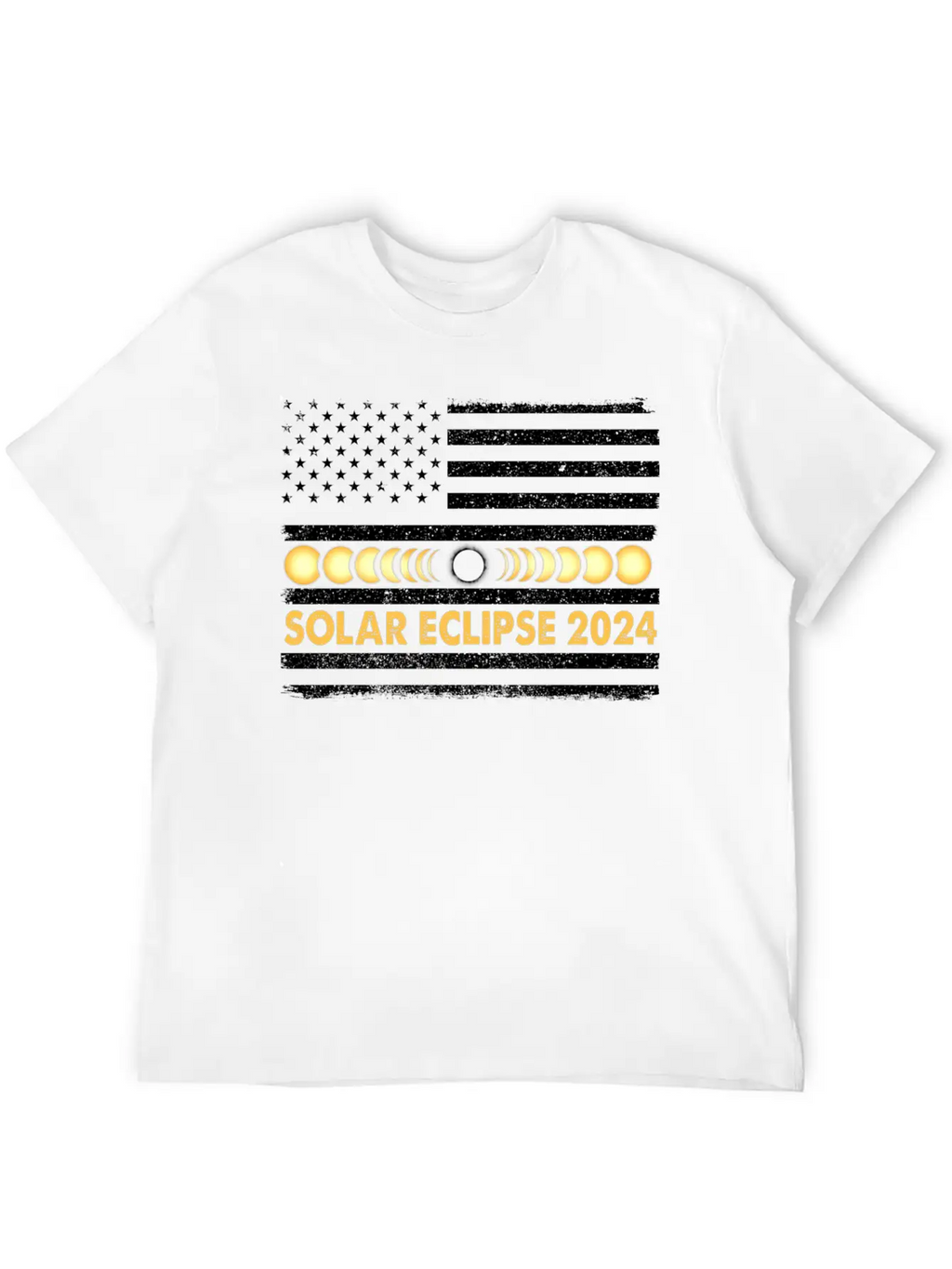 Total Solar Eclipse 2024 Totality Phases Us Classic Cotton Tee – Unisex Comfort For Any Season
