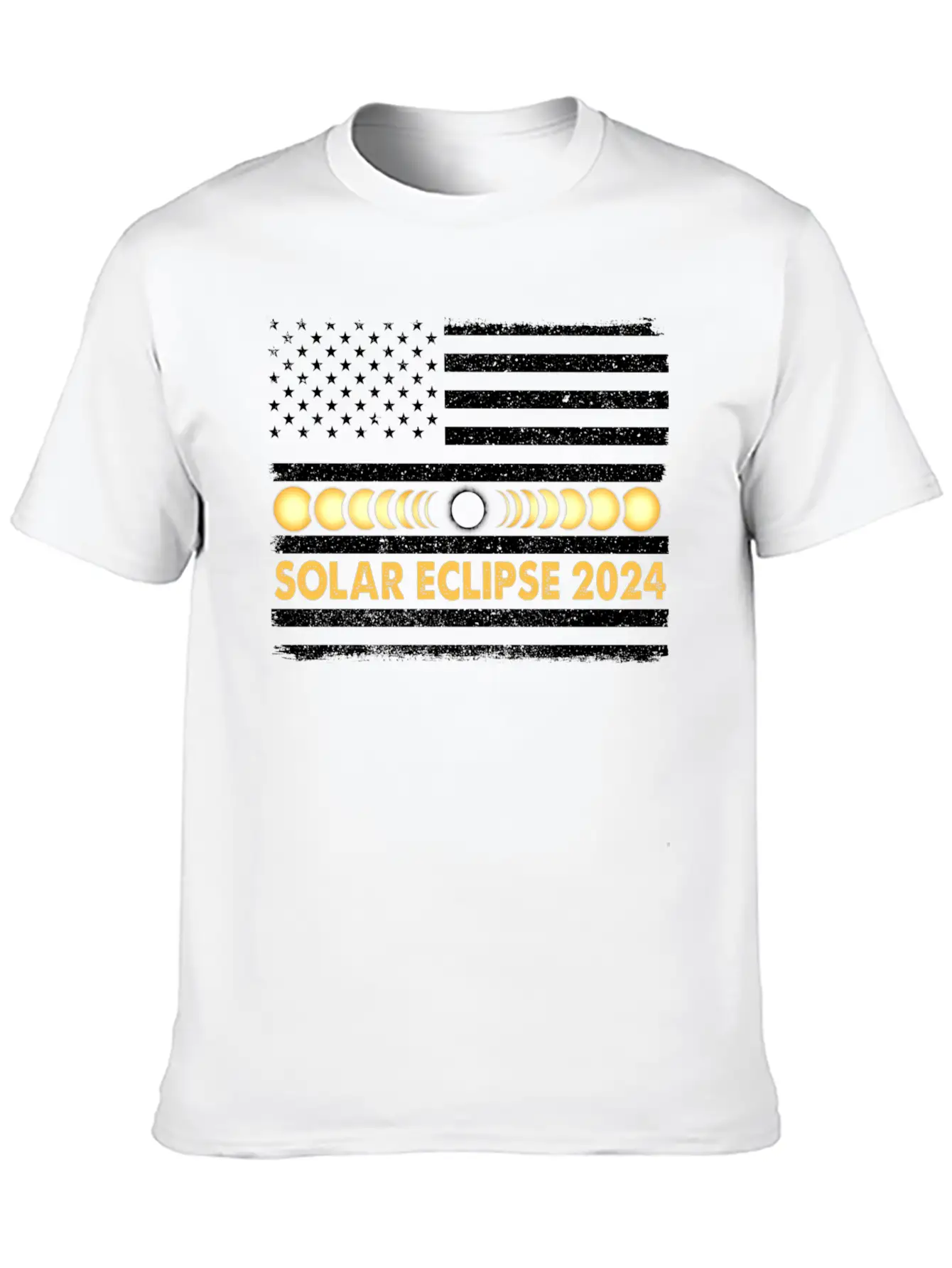 Total Solar Eclipse 2024 Totality Phases Us Classic Cotton Tee – Unisex Comfort For Any Season