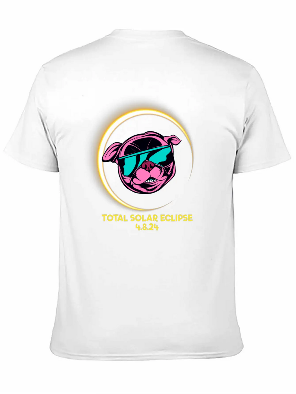 Total Solar Eclipse 4.8.24 Path Of Totality Kids Stylish Everyday T-Shirt – Unisex Basic Cotton Tee