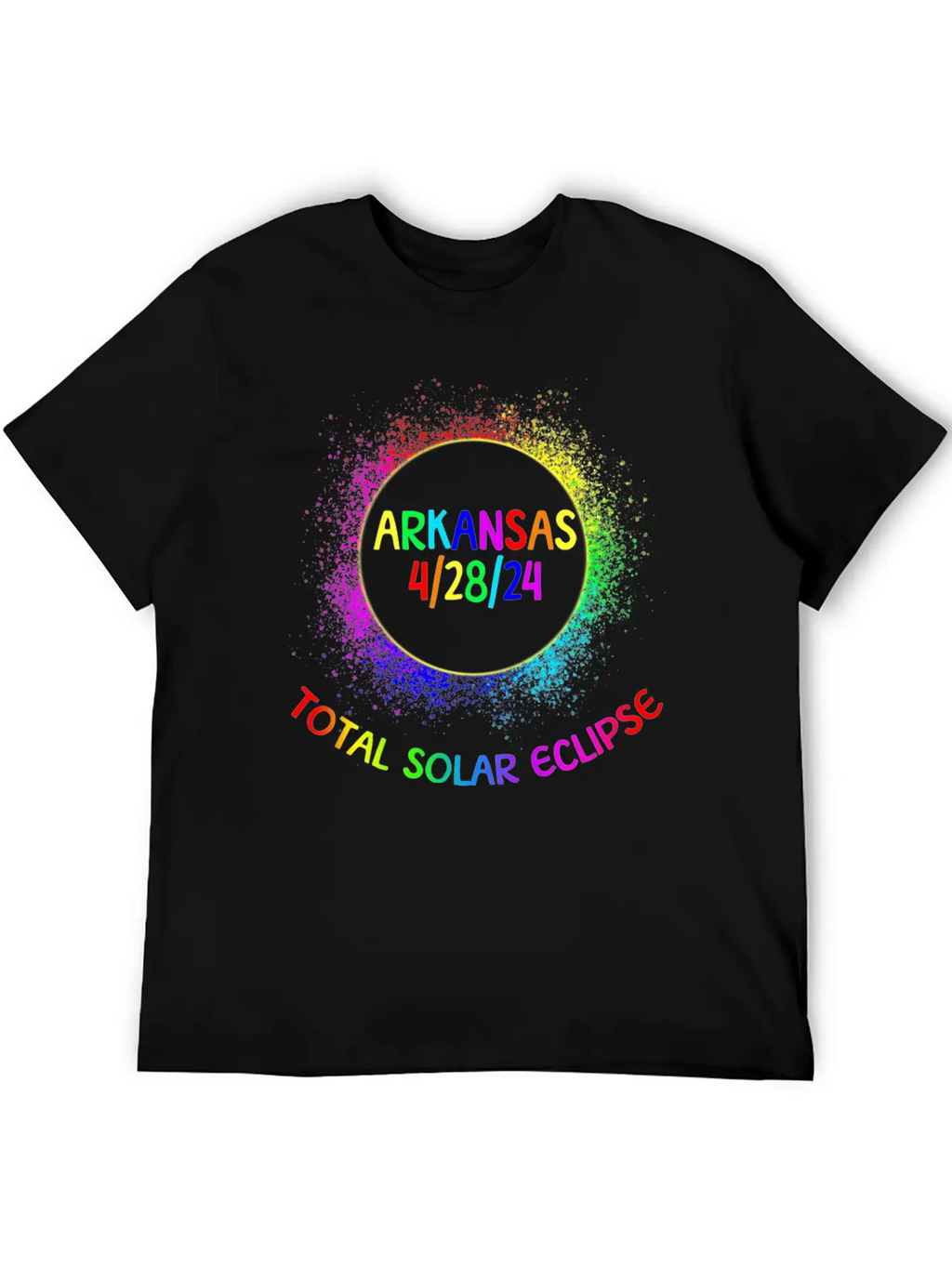 Total Solar Eclipse Arkansas 4/28/24 Kids Eclipsef Classic Cotton Tee – Unisex Comfort For Any Season