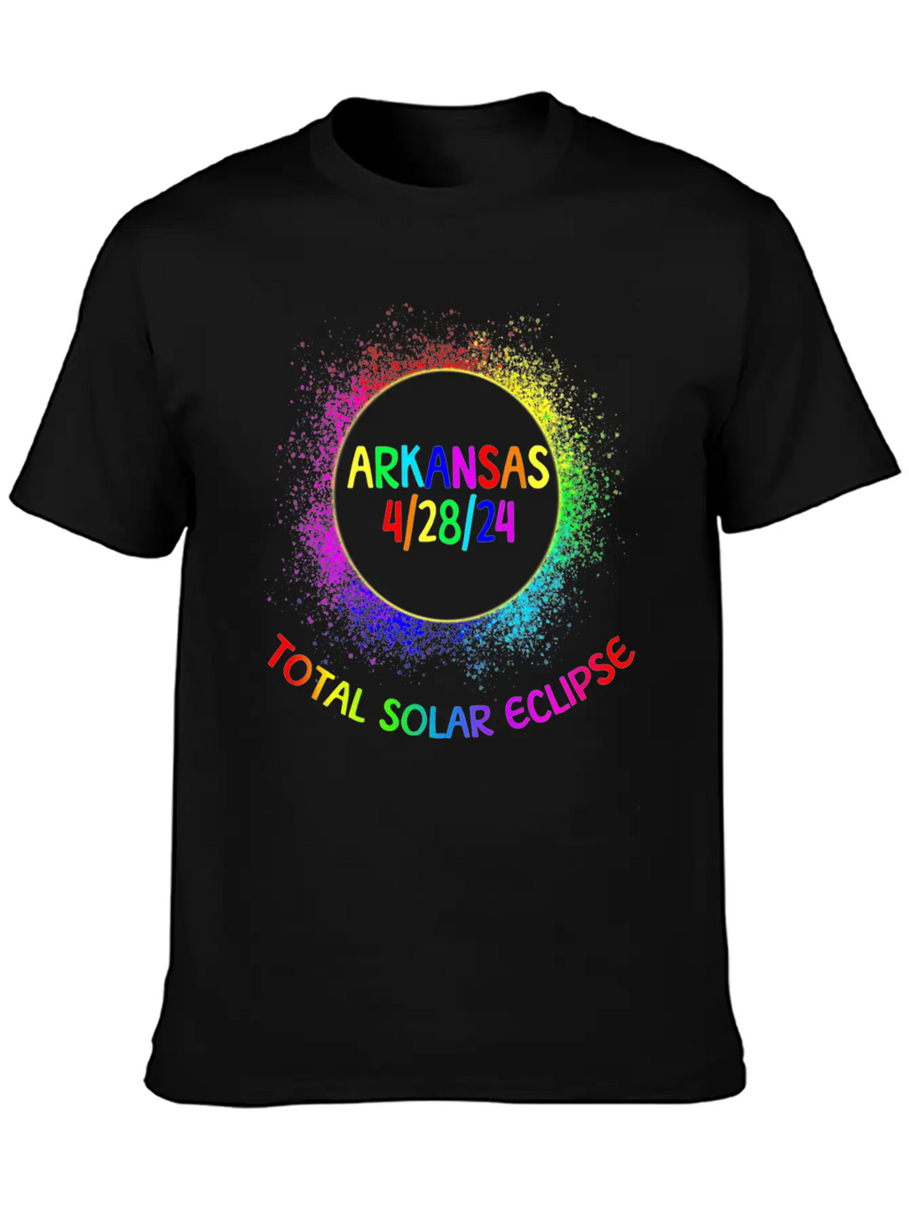 Total Solar Eclipse Arkansas 4/28/24 Kids Eclipsef Classic Cotton Tee – Unisex Comfort For Any Season