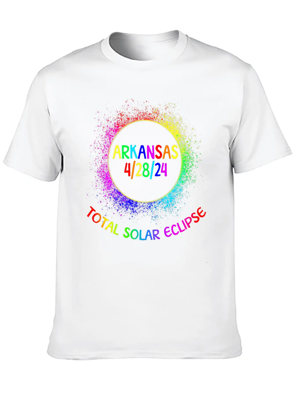 Total Solar Eclipse Arkansas 4/28/24 Kids Eclipsef Classic Cotton Tee – Unisex Comfort For Any Season