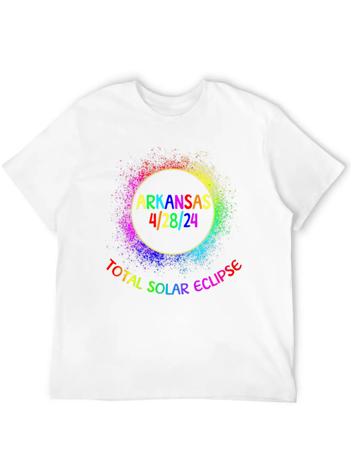 Total Solar Eclipse Arkansas 4/28/24 Kids Eclipsef Classic Cotton Tee – Unisex Comfort For Any Season