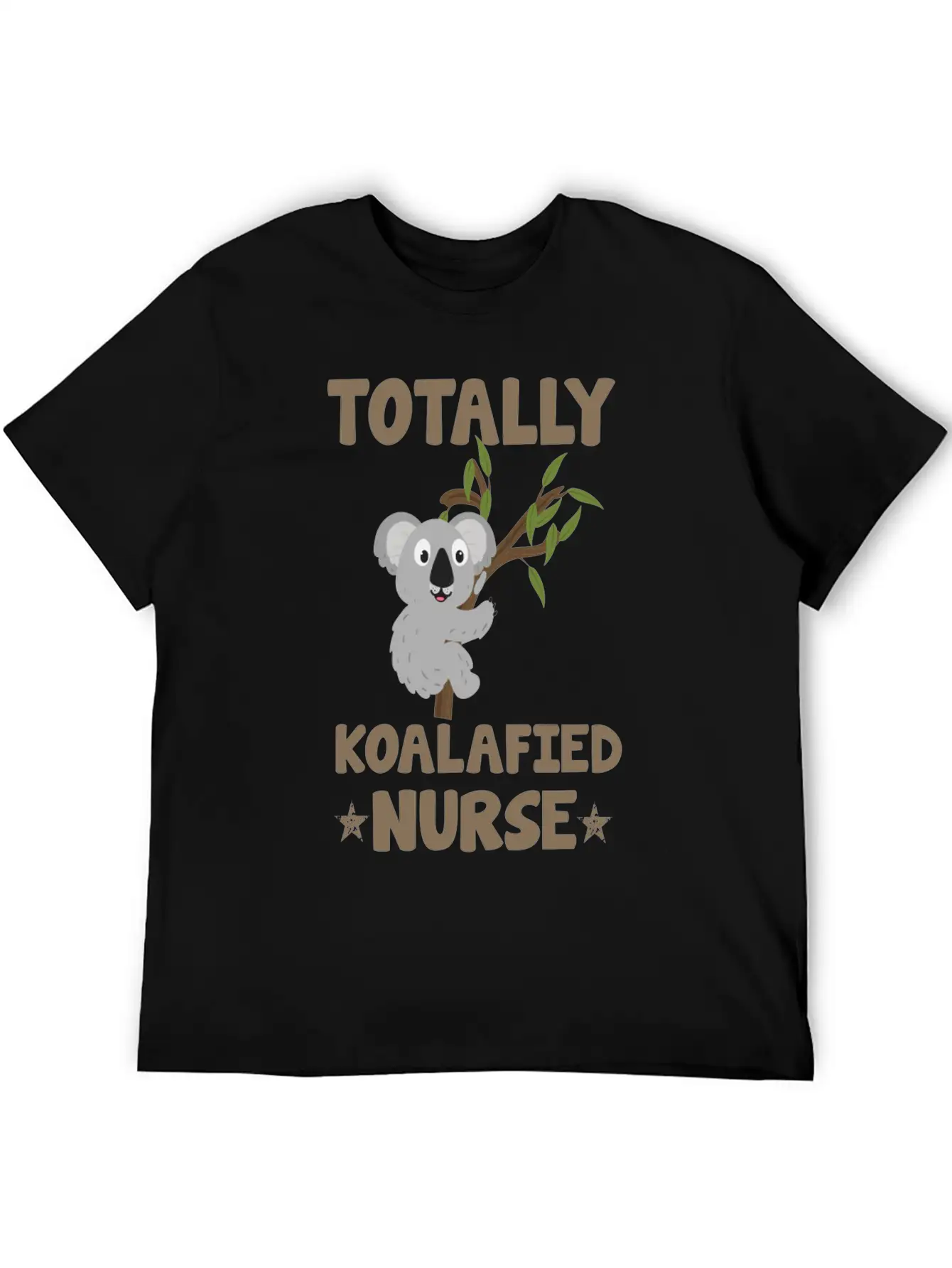 Totally Koalafied Nurse Koala Nurse Stylish Everyday T-Shirt – Unisex Basic Cotton Tee