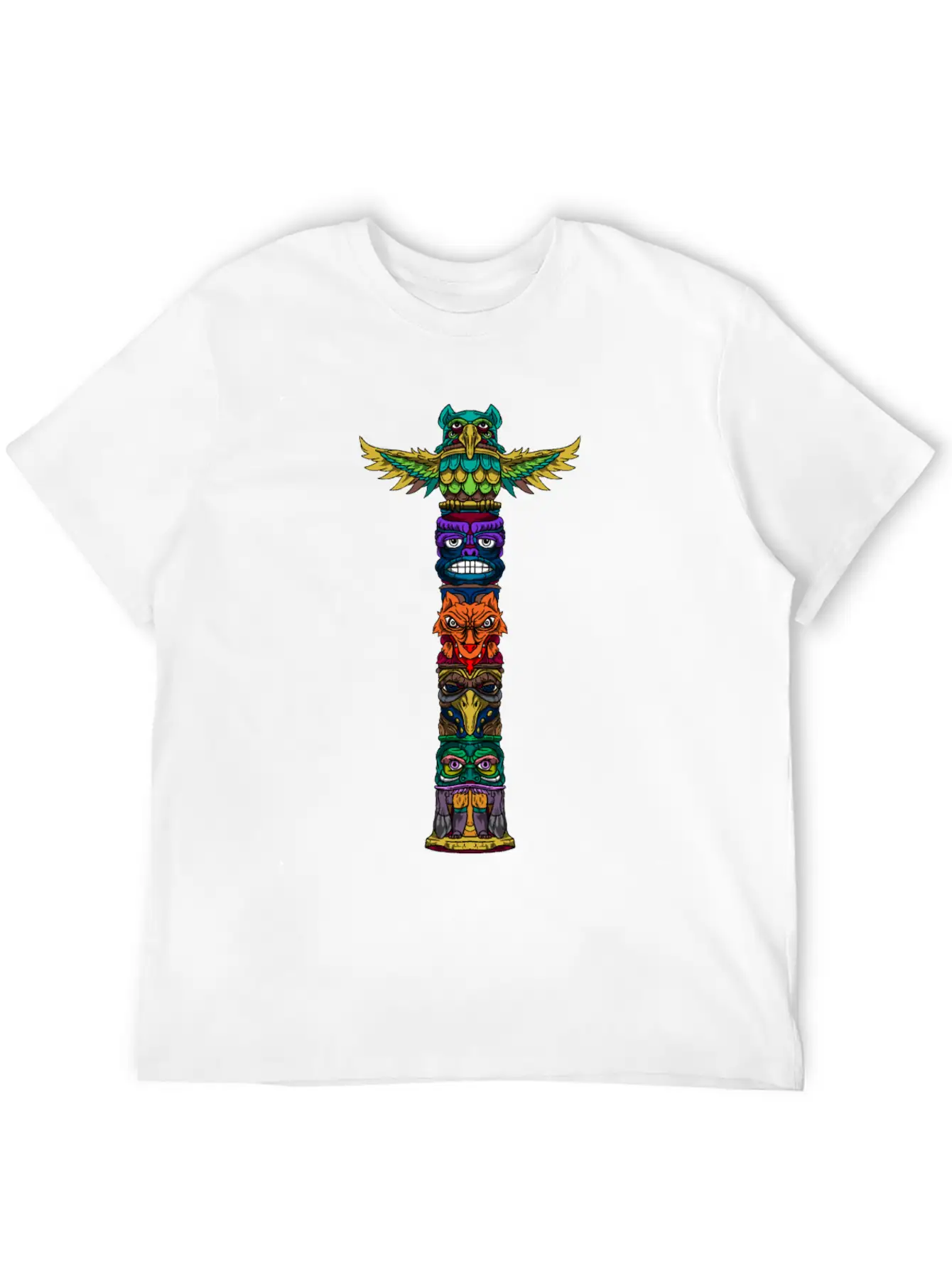 Totem Race Talisman Idol Token Charm Tribe Gift Classic Cotton Tee – Unisex Comfort For Any Season