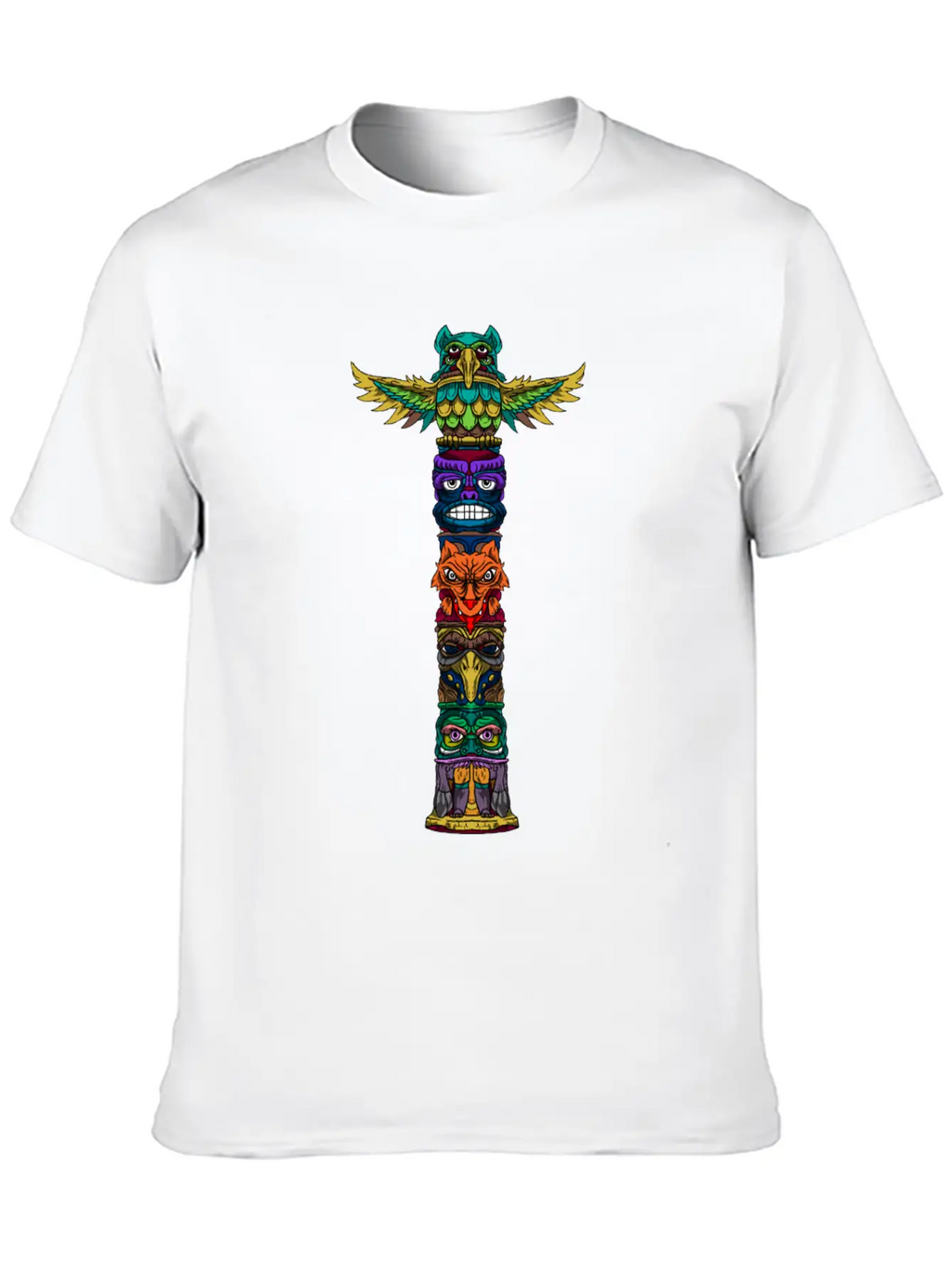 Totem Race Talisman Idol Token Charm Tribe Gift Classic Cotton Tee – Unisex Comfort For Any Season