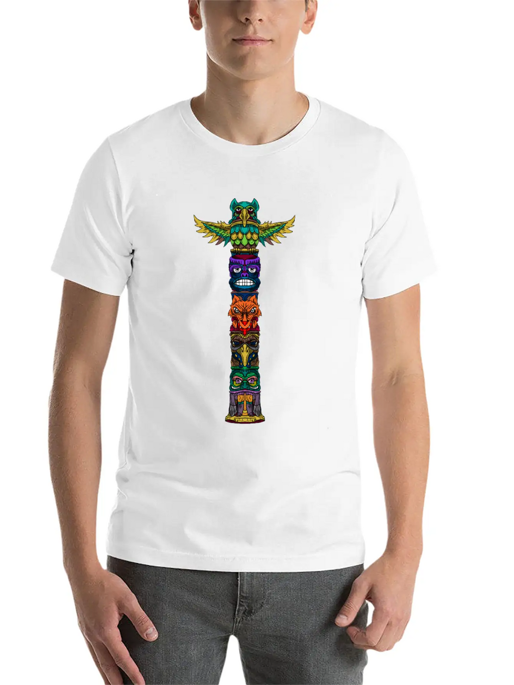 Totem Race Talisman Idol Token Charm Tribe Gift Classic Cotton Tee – Unisex Comfort For Any Season