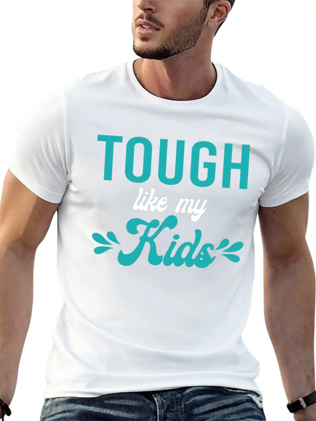 Tough Like My Kids Mothers Day Matching Outfit Unisex Casual T-Shirt – Clean Design For Daily Comfort