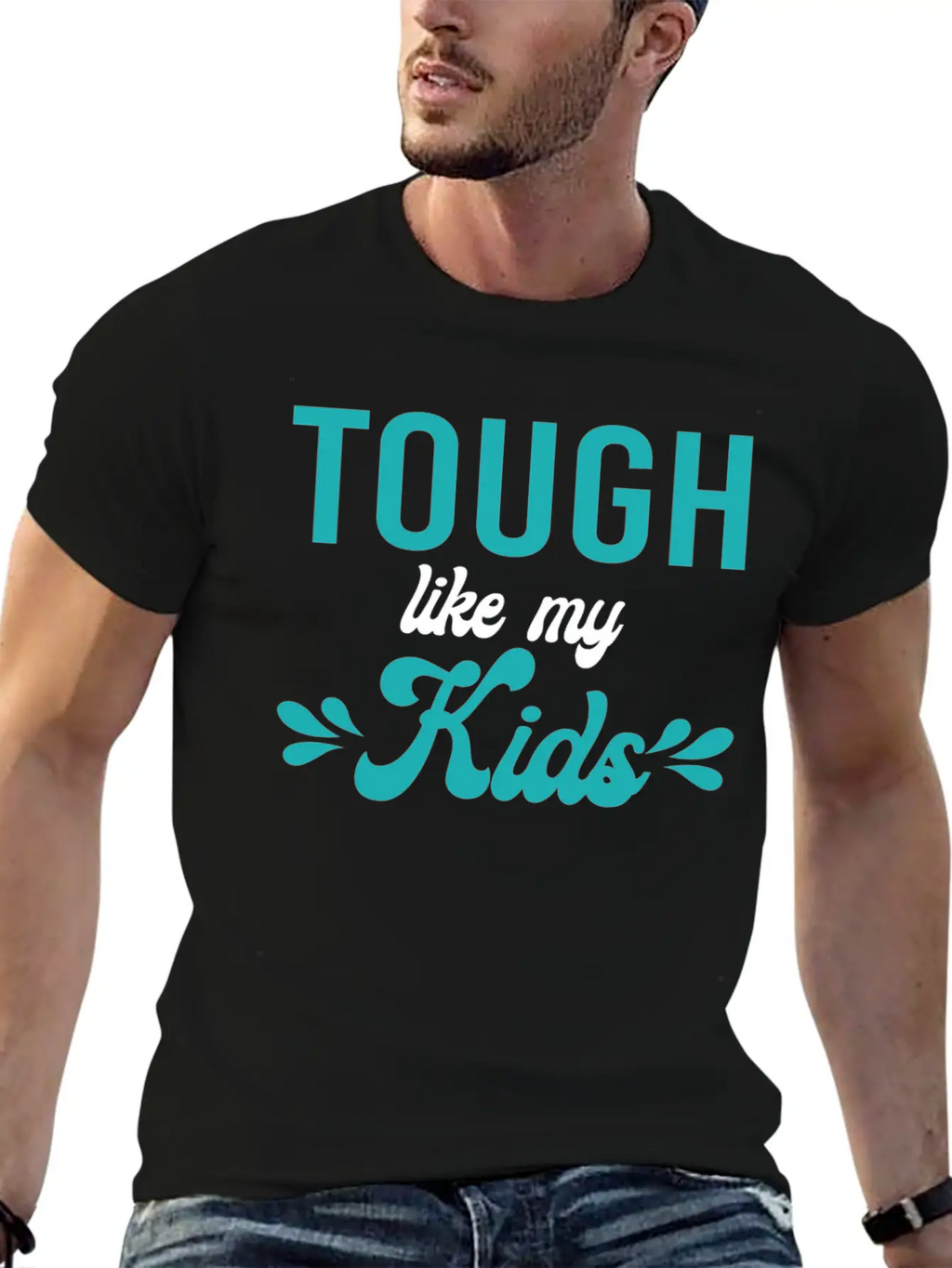 Tough Like My Kids Mothers Day Matching Outfit Unisex Casual T-Shirt – Clean Design For Daily Comfort