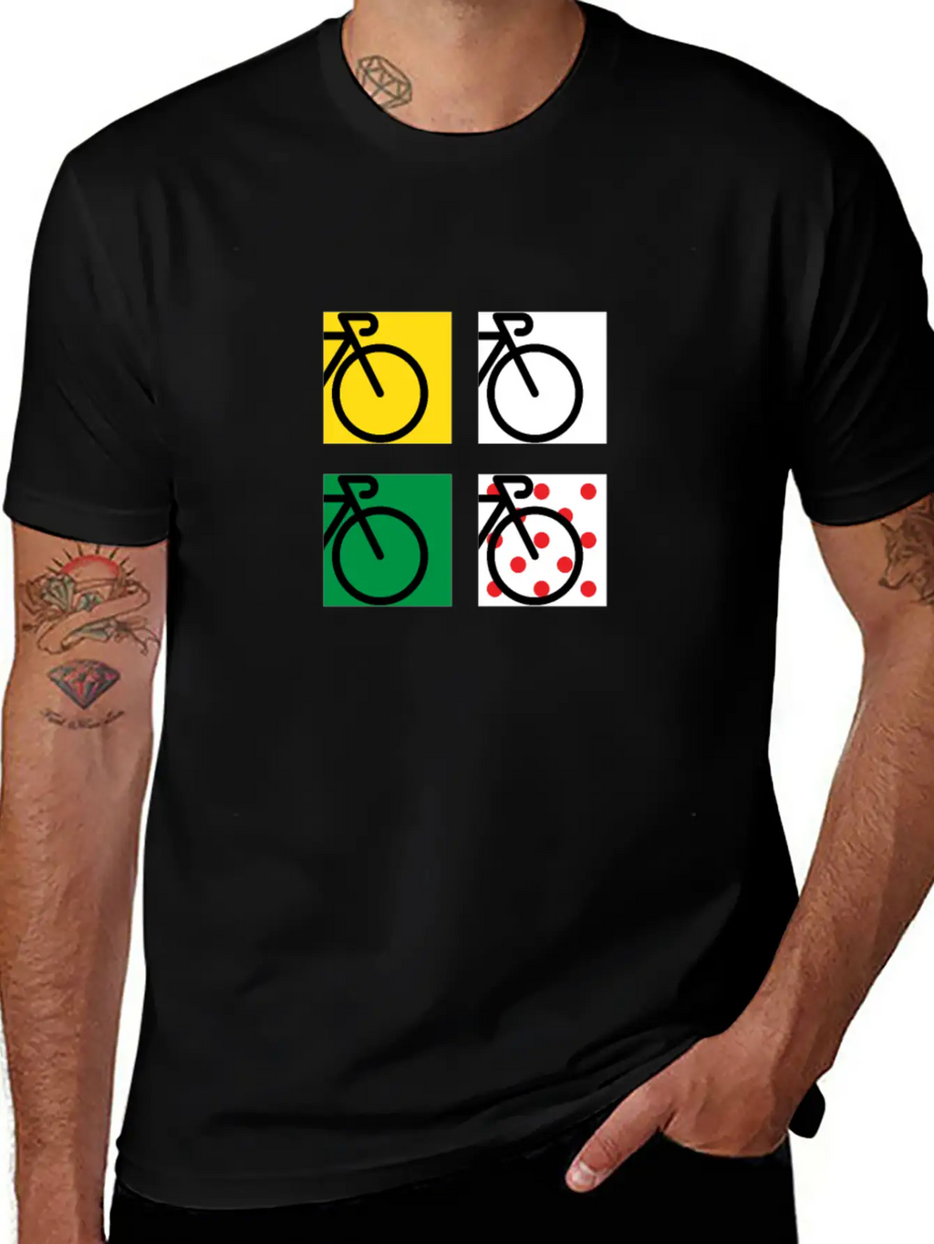 Tour Bike Race In France Relaxed Everyday Tee – Lightweight And Durable Cotton