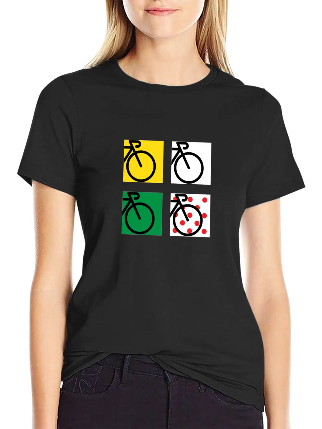 Tour Bike Race In France Relaxed Everyday Tee – Lightweight And Durable Cotton