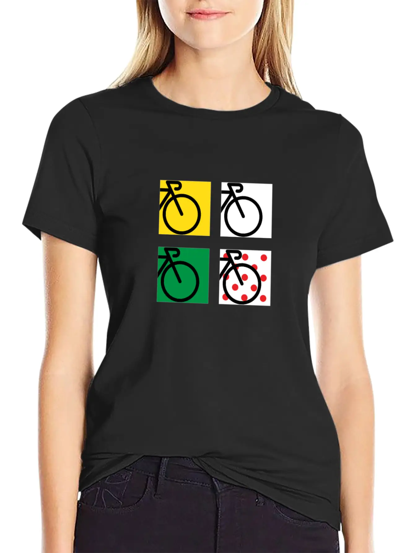 Tour Bike Race In France Relaxed Everyday Tee – Lightweight And Durable Cotton