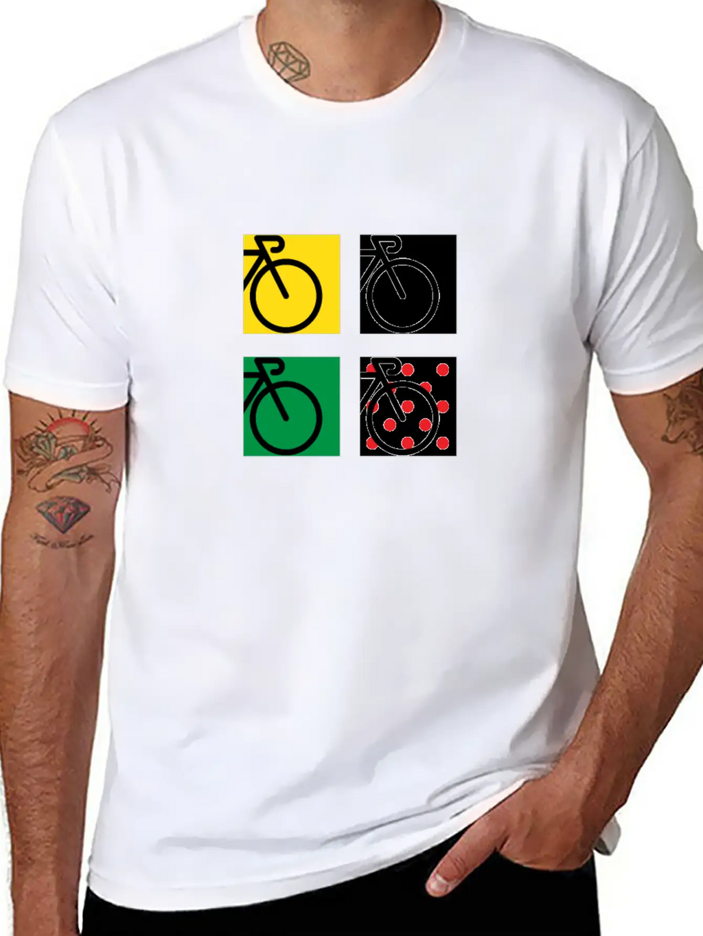 Tour Bike Race In France Relaxed Everyday Tee – Lightweight And Durable Cotton