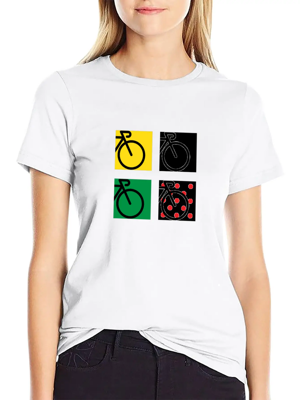 Tour Bike Race In France Relaxed Everyday Tee – Lightweight And Durable Cotton