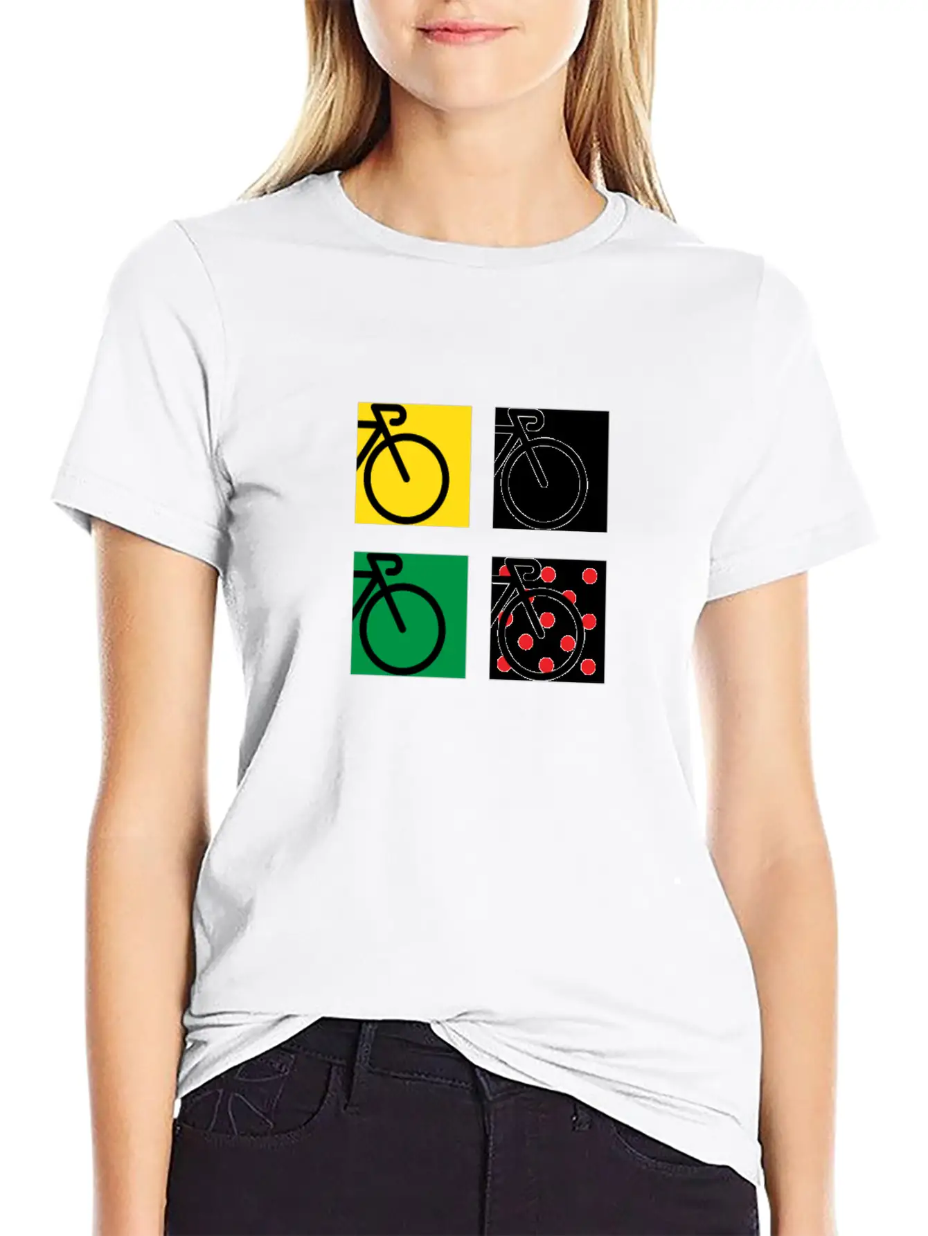 Tour Bike Race In France Relaxed Everyday Tee – Lightweight And Durable Cotton