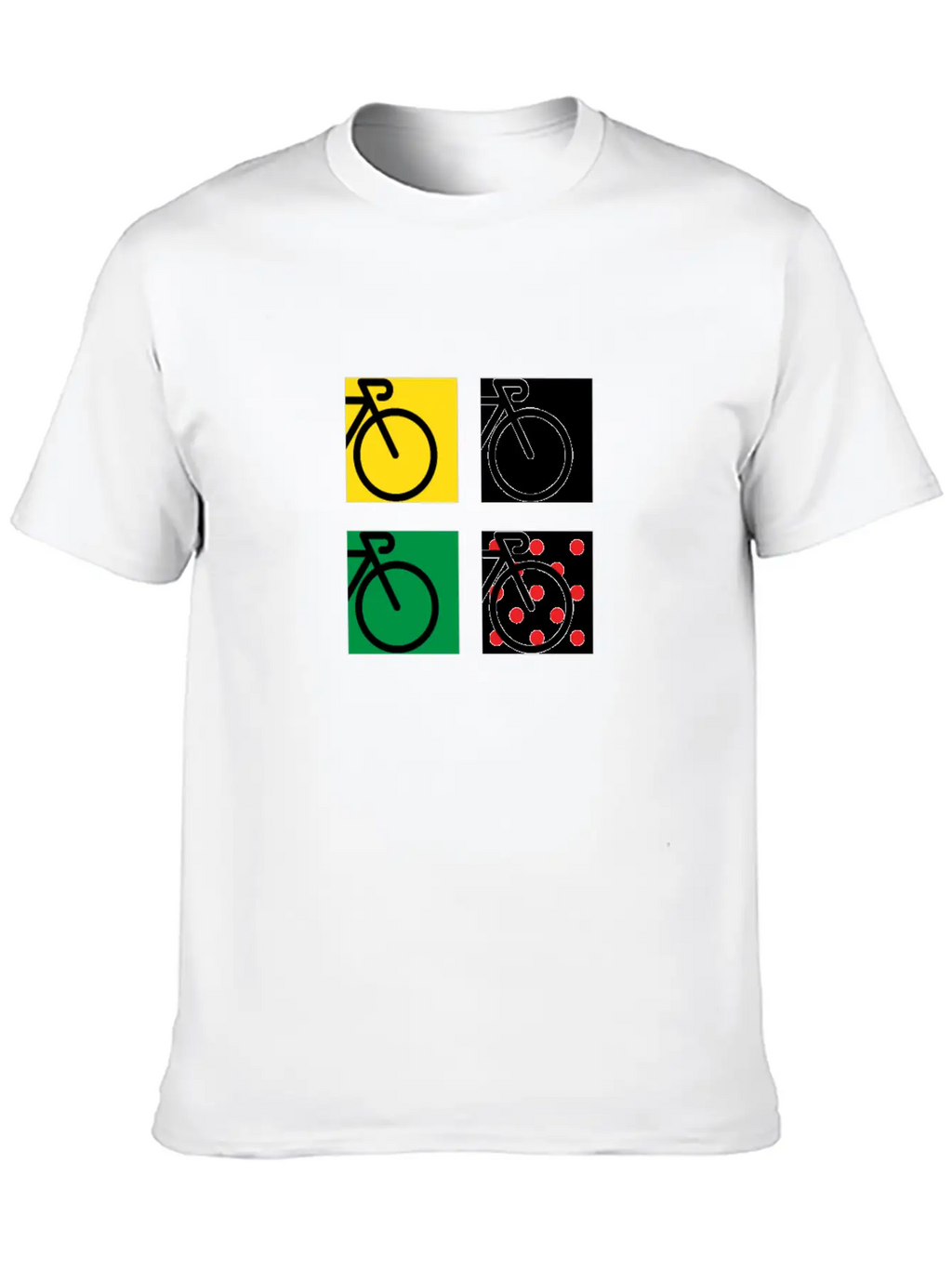 Tour Bike Race In France Relaxed Everyday Tee – Lightweight And Durable Cotton