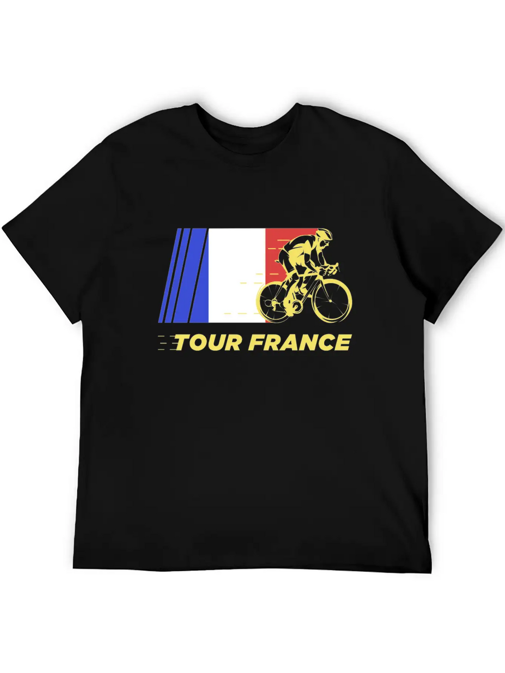 Tour De France, Tour De France Yellow, Tour Paris Modern Fit Casual T-Shirt – Clean And Versatile Design